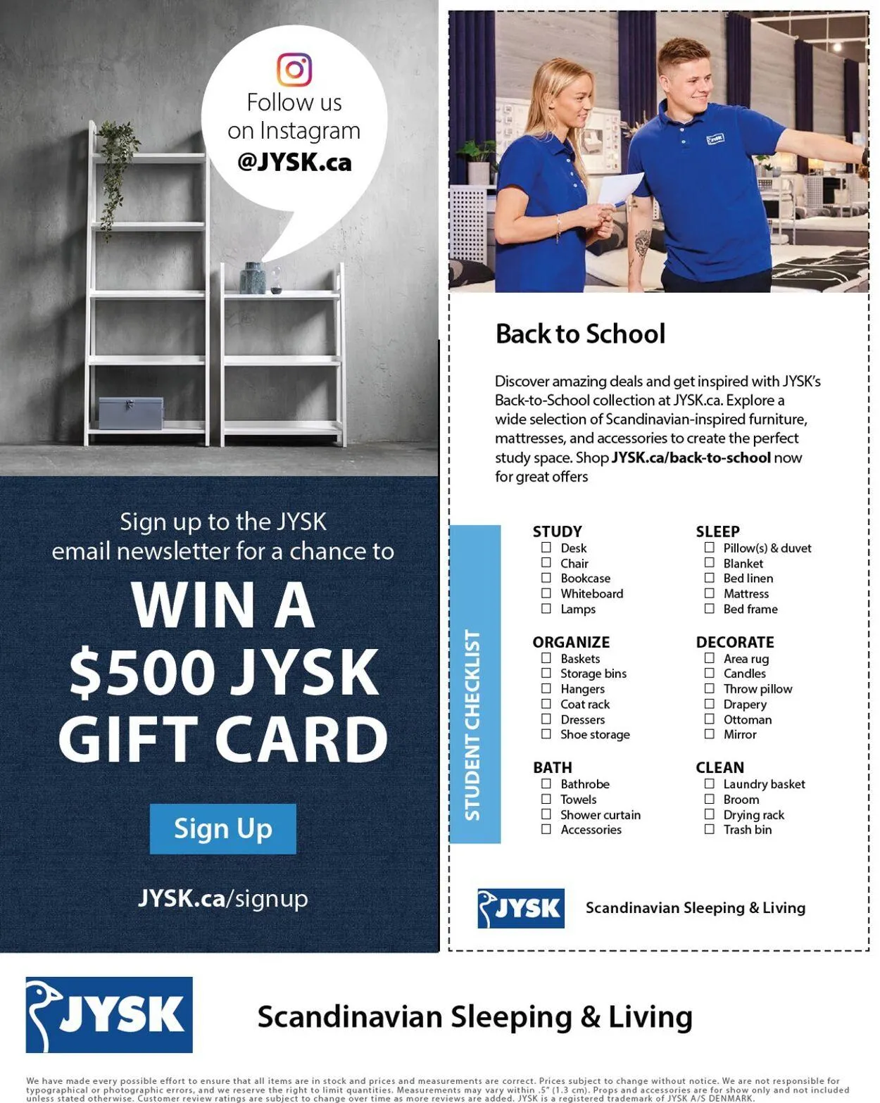 JYSK Current flyer from July 17 to July 31 2025 - flyer page 34