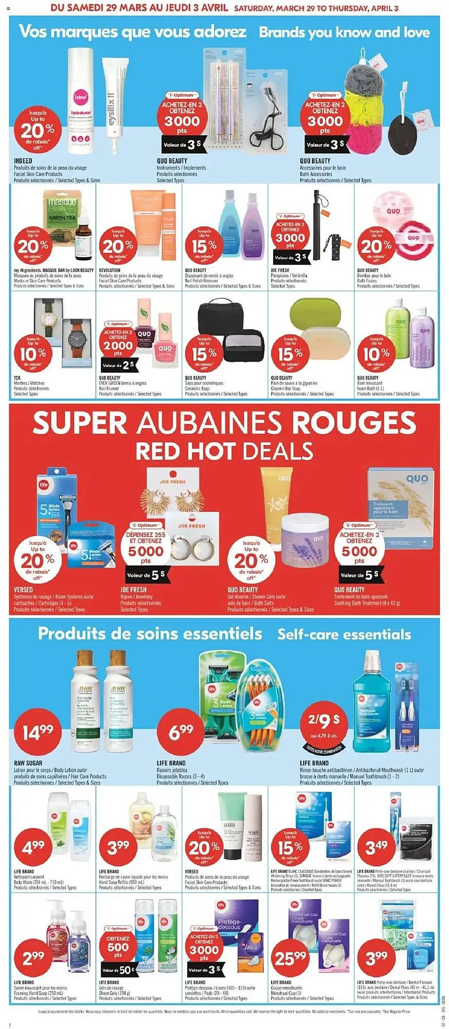 Pharmaprix flyer from March 29 to April 3 2025 - flyer page 11