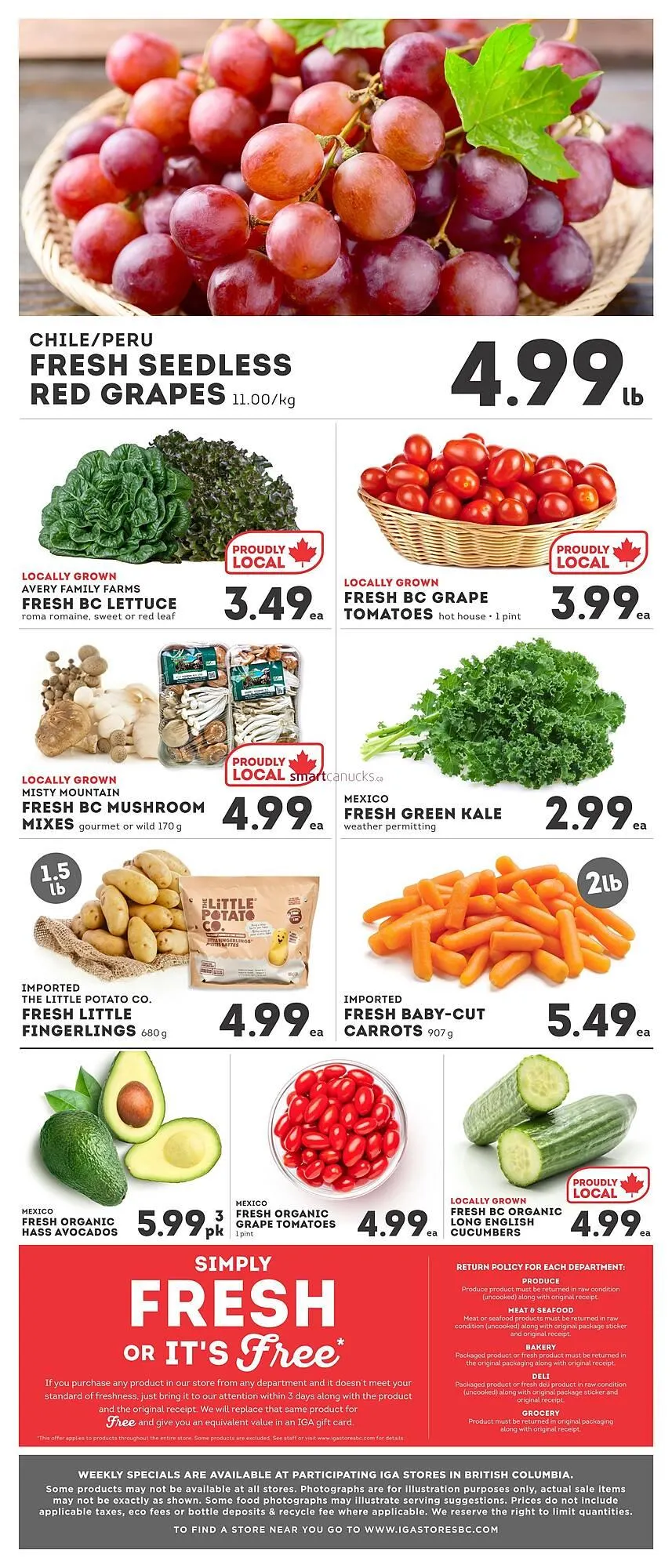 IGA flyer from April 11 to April 17 2025 - flyer page 6