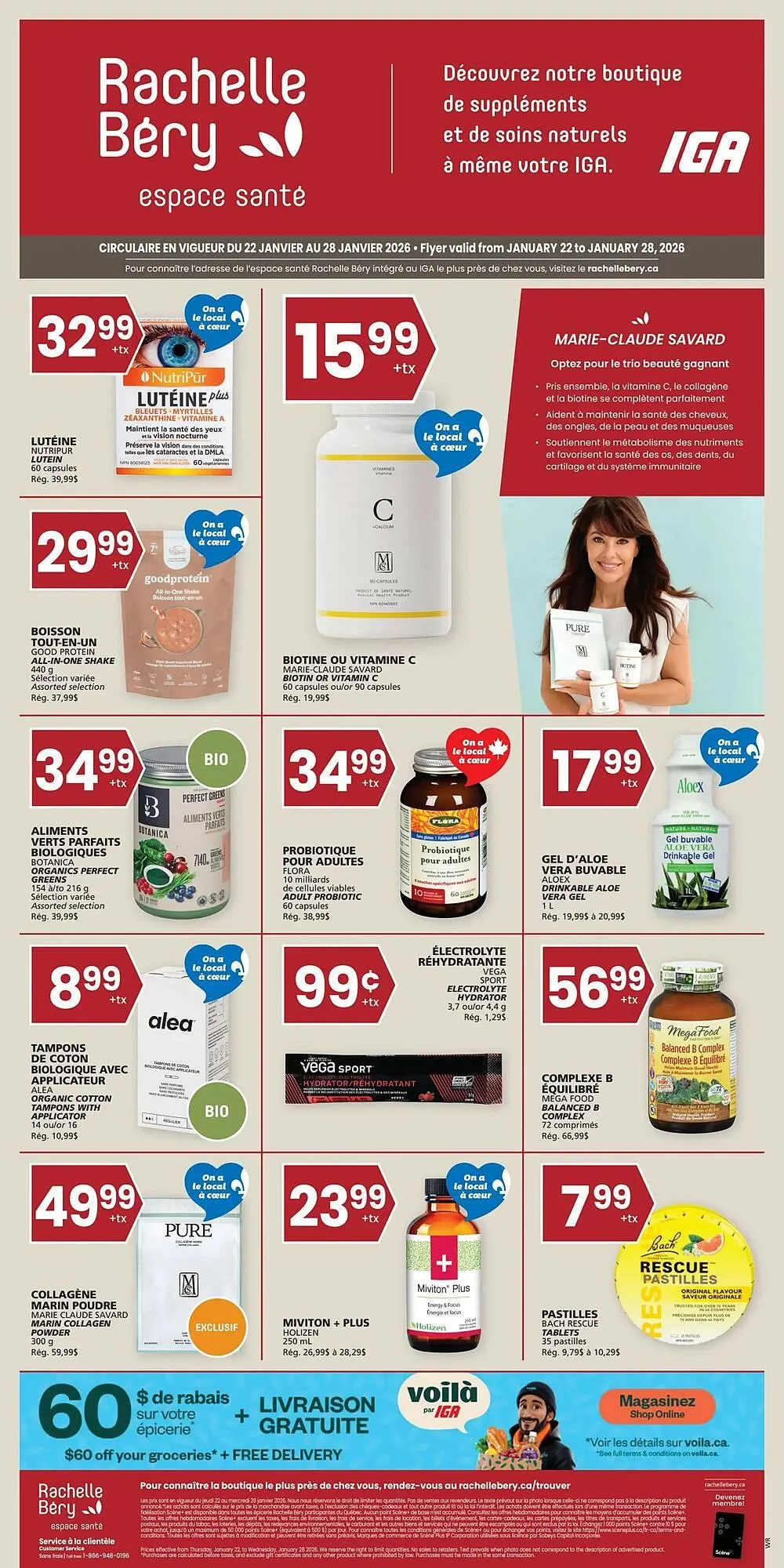 IGA flyer from January 22 to January 28 2026 - flyer page 16