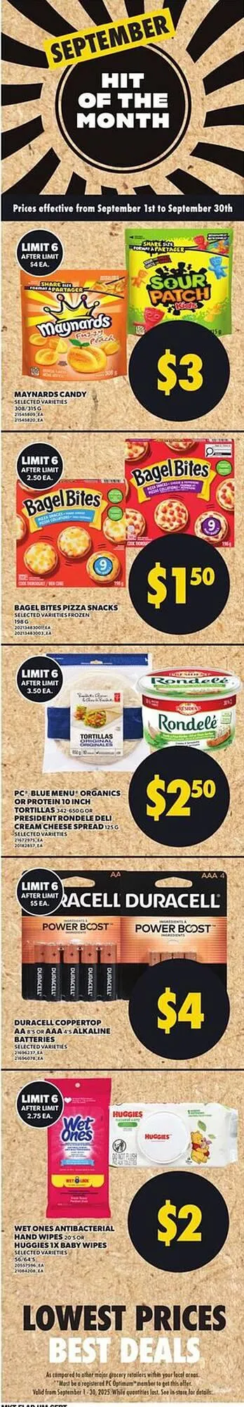 Loblaws flyer from September 25 to October 1 2025 - flyer page 7