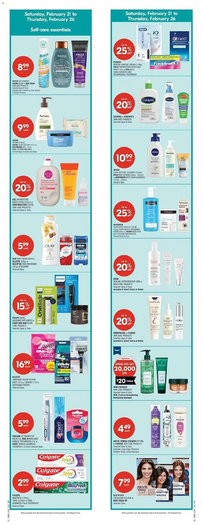Shoppers Drug Mart flyer from February 21 to February 26 2026 - flyer page 2