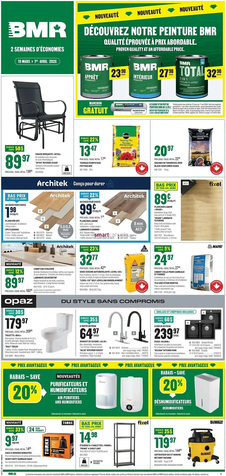 BMR flyer from March 19 to April 1 2026 - flyer page 1