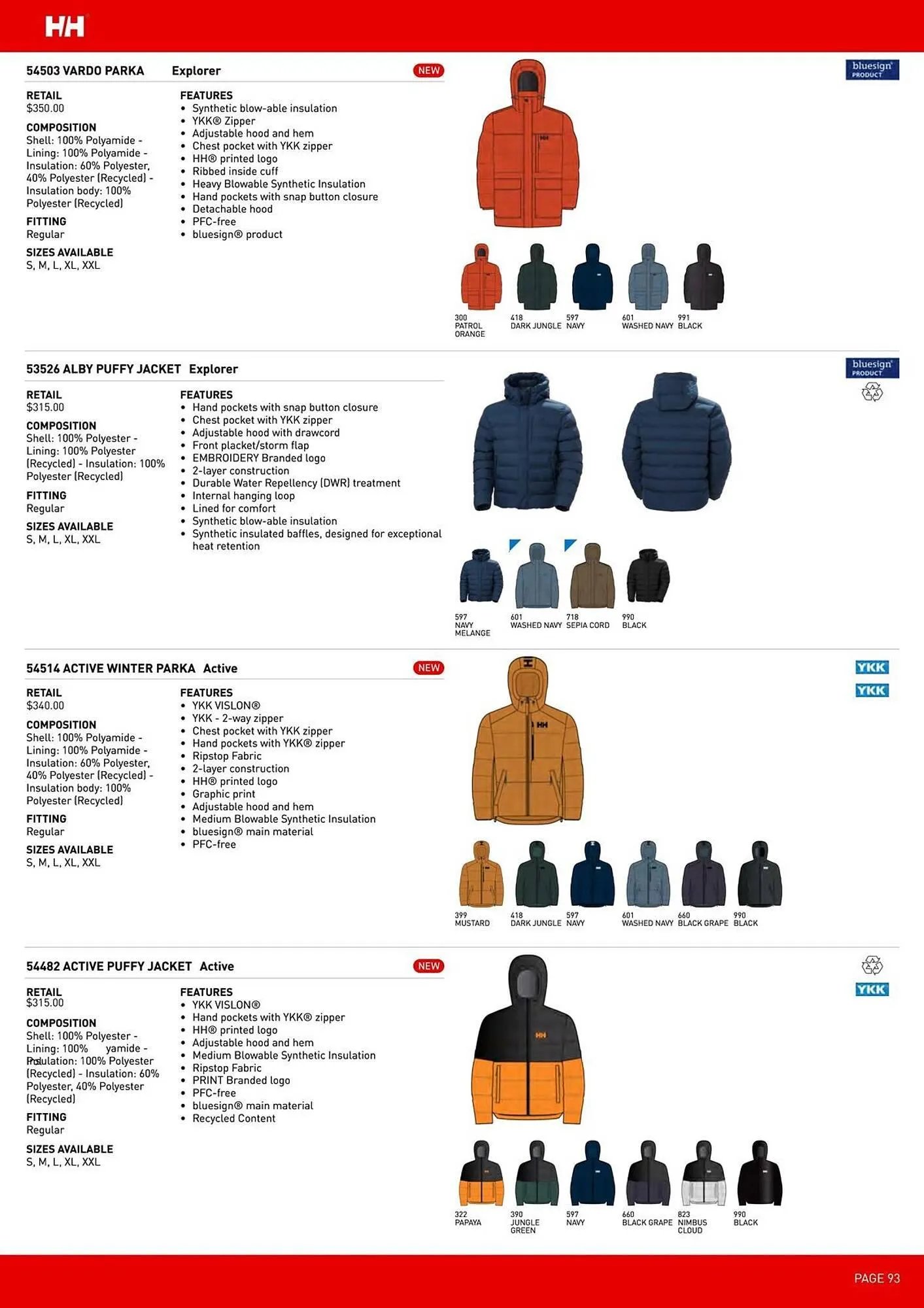 Helly Hansen flyer from September 11 to February 28 2026 - flyer page 93