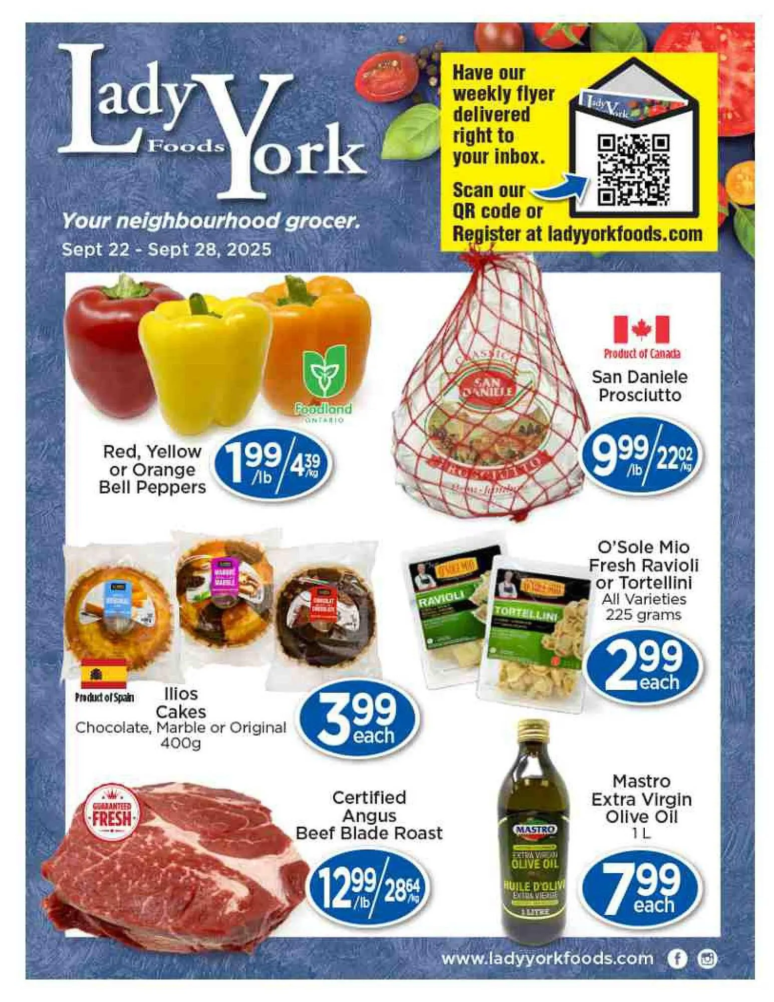Lady York flyer from September 22 to September 28 2025 - flyer page 1