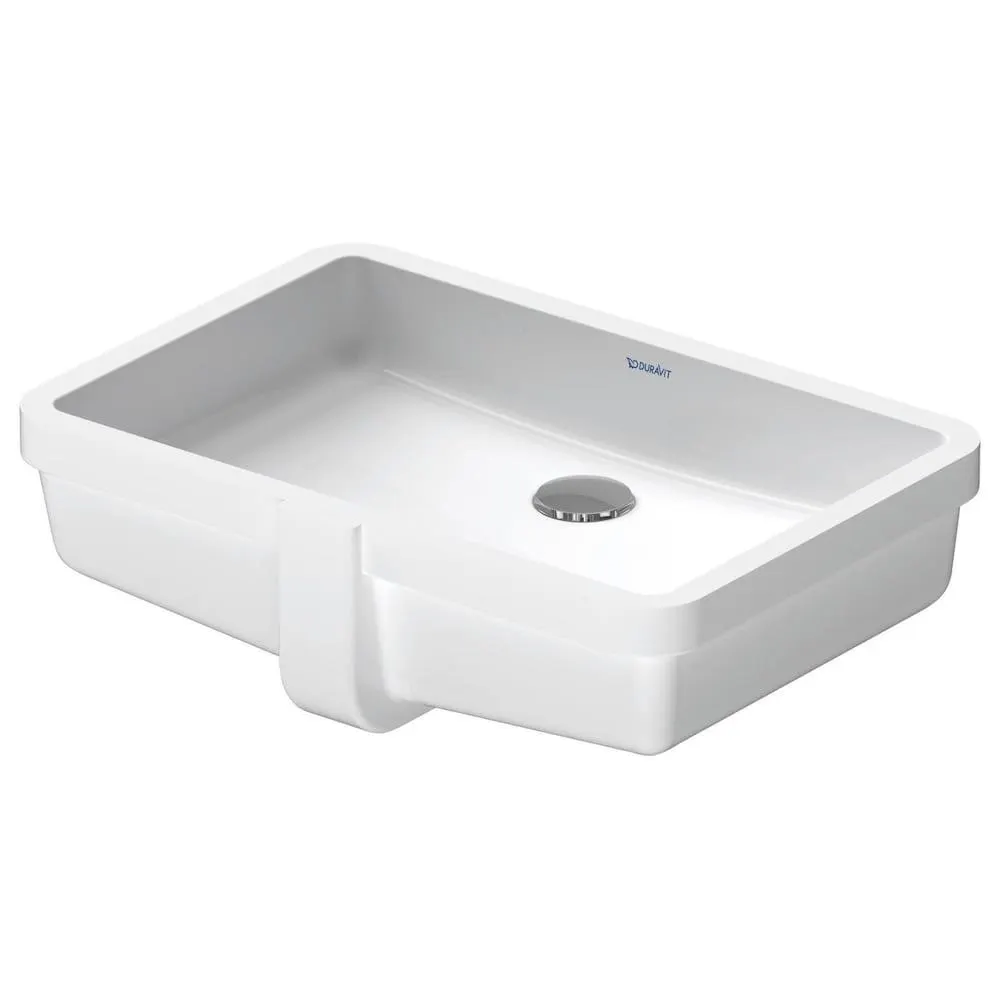 Vero Undermount Sink in White Length 19 inch x Width 12 inch