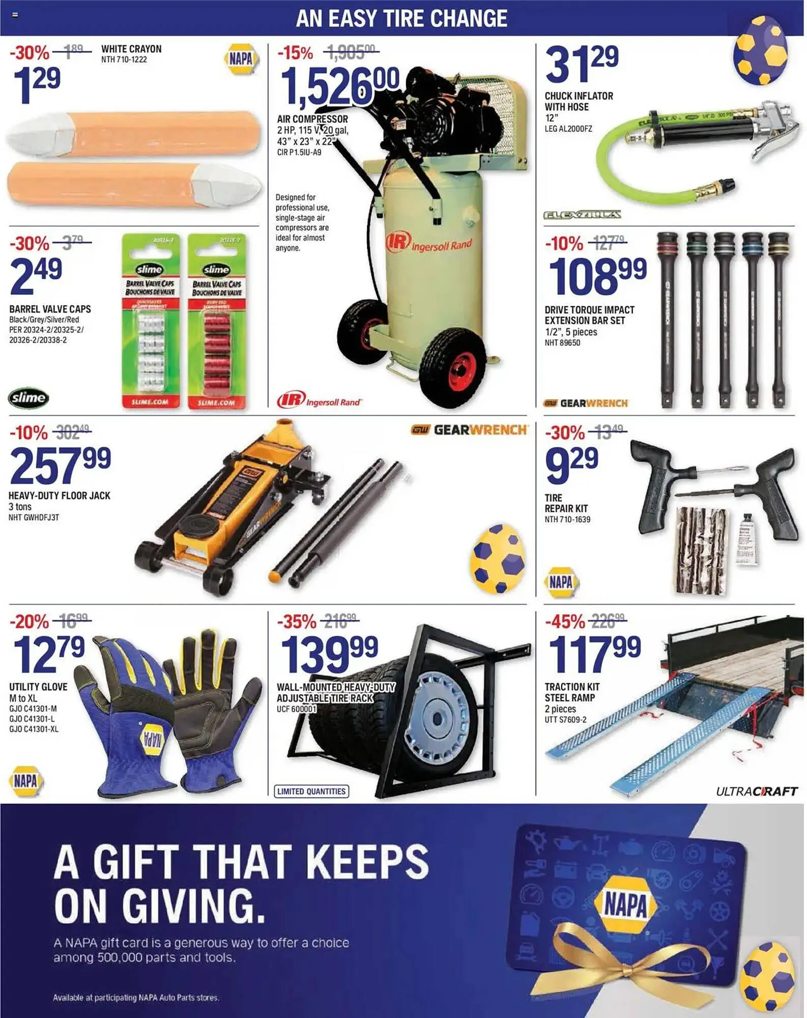 NAPA Auto Parts flyer from April 1 to April 30 2025 - flyer page 3