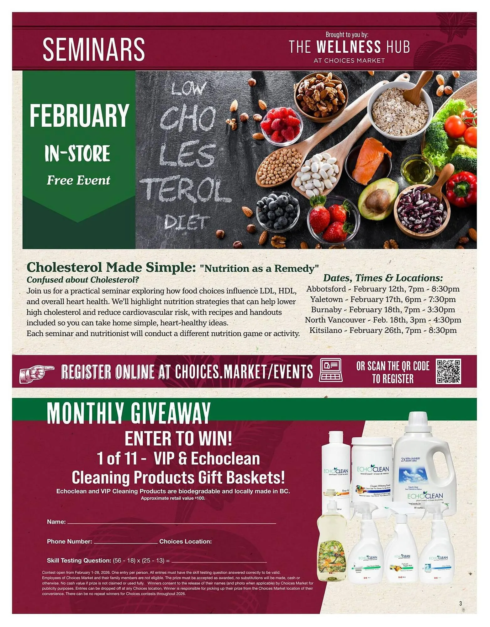 Choices Market flyer from February 1 to February 28 2026 - flyer page 3