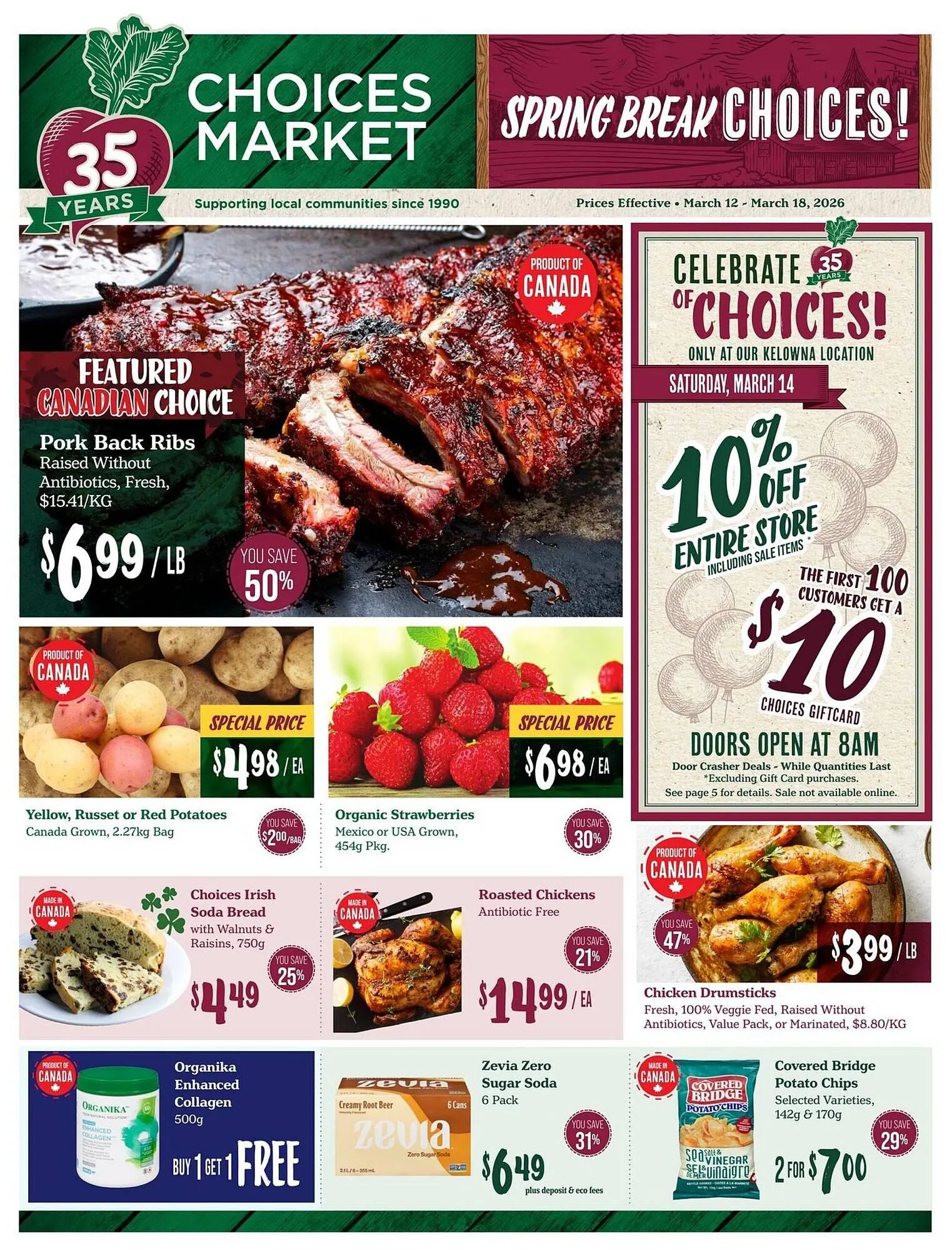 Choices Market flyer from March 12 to March 18 2026 - flyer page 1