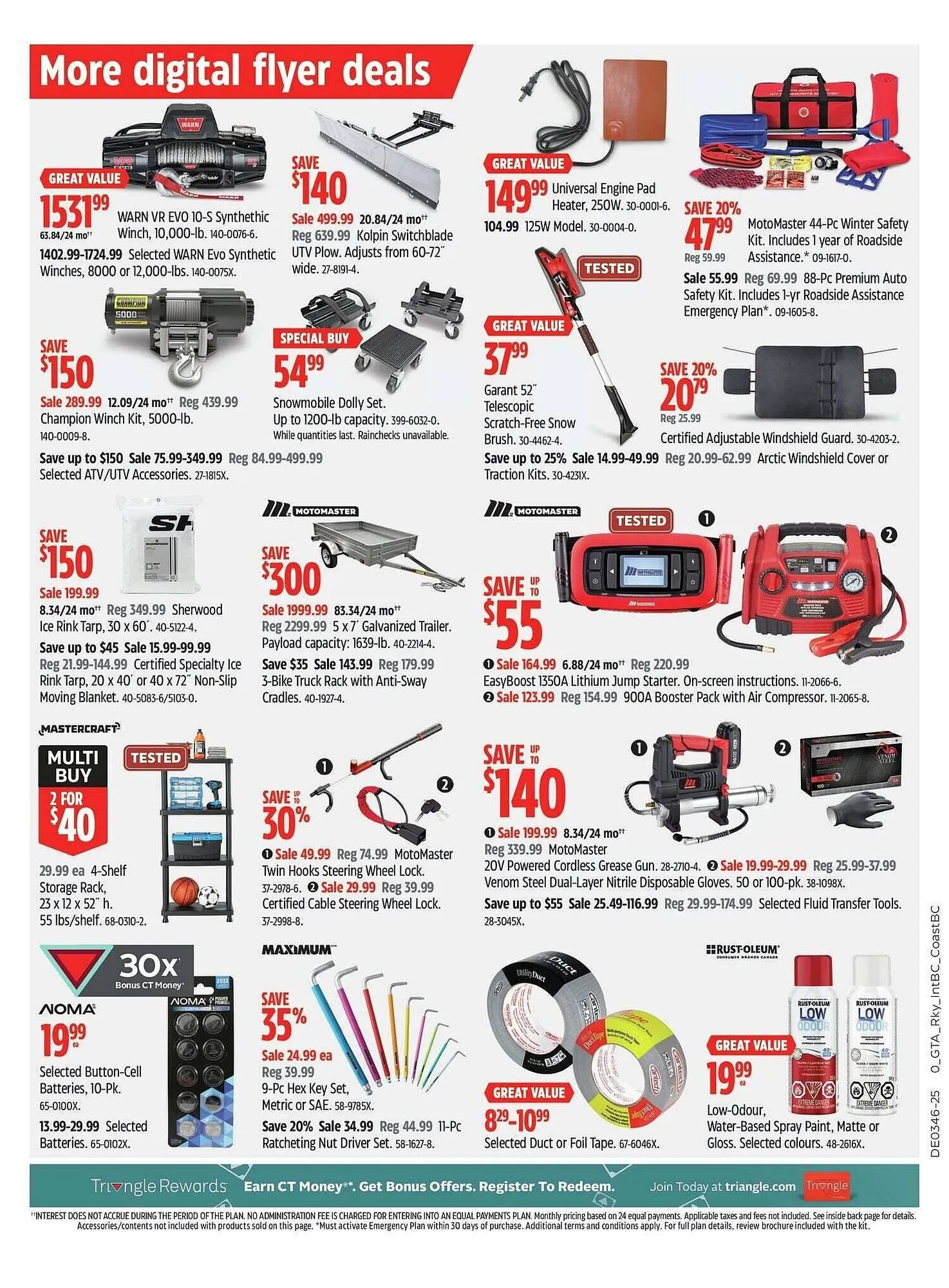 Canadian Tire flyer from November 6 to November 13 2025 - flyer page 23