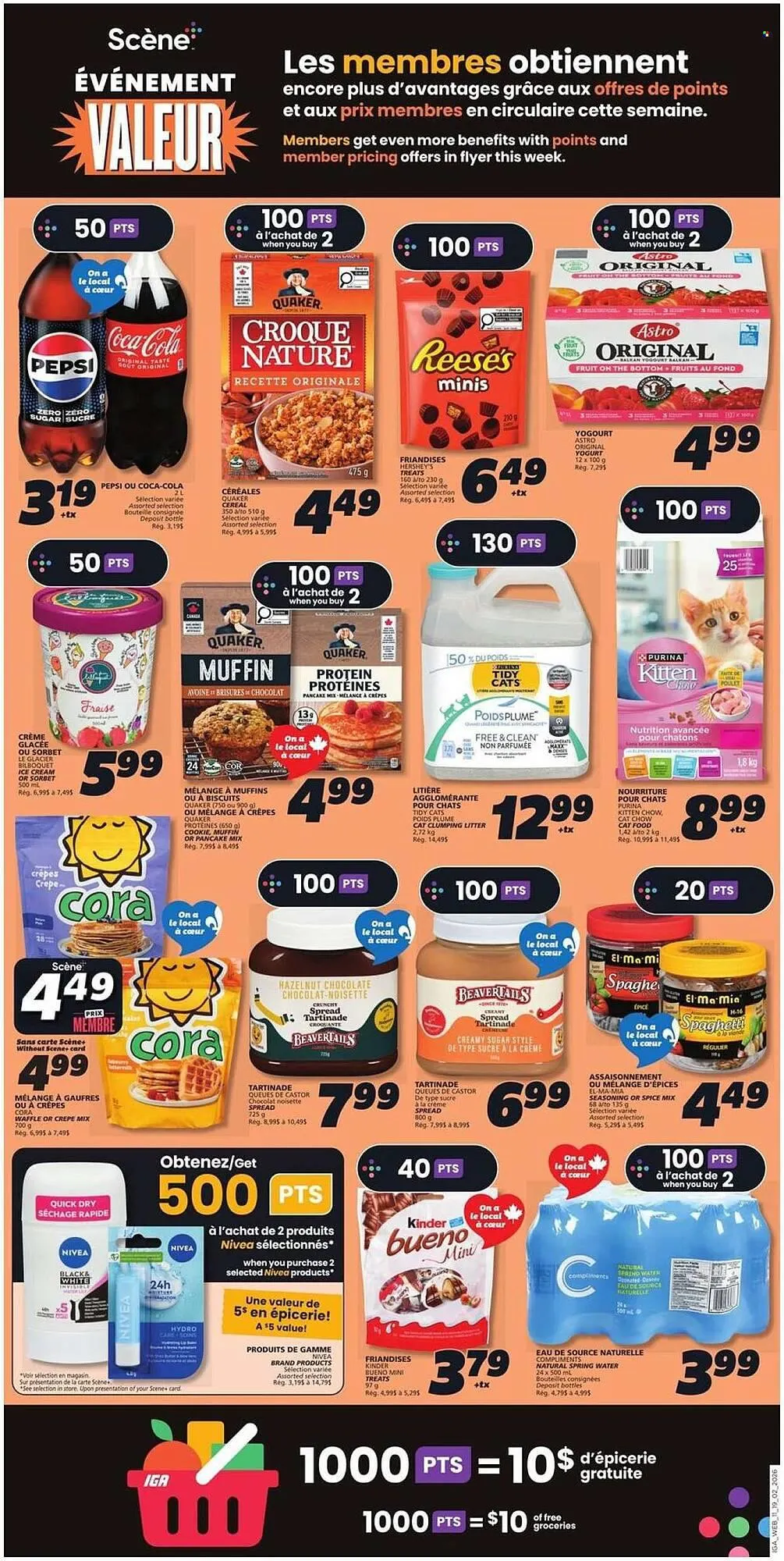 IGA flyer from February 19 to February 25 2026 - flyer page 14