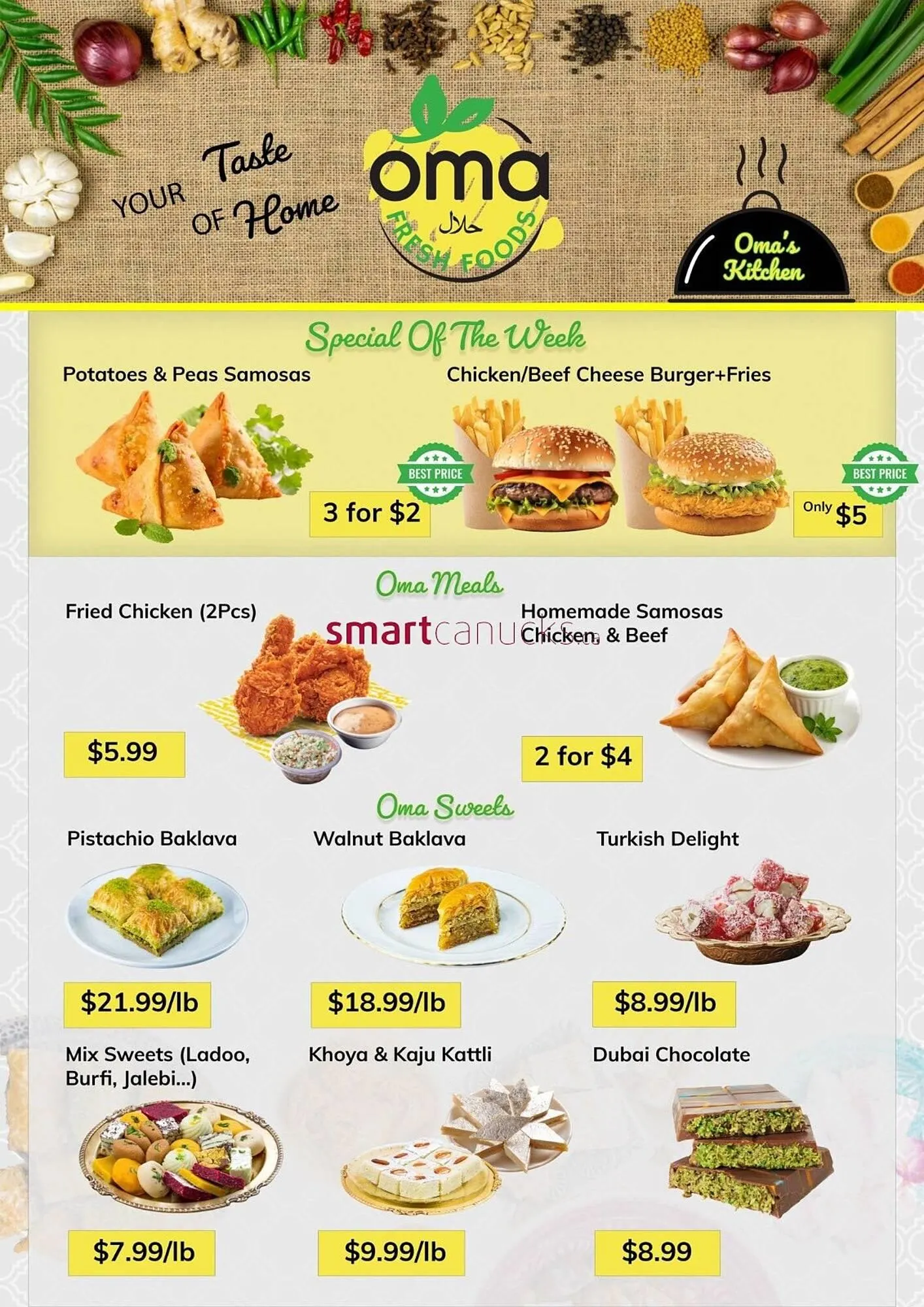 Oma Fresh Foods flyer from December 5 to December 11 2025 - flyer page 9