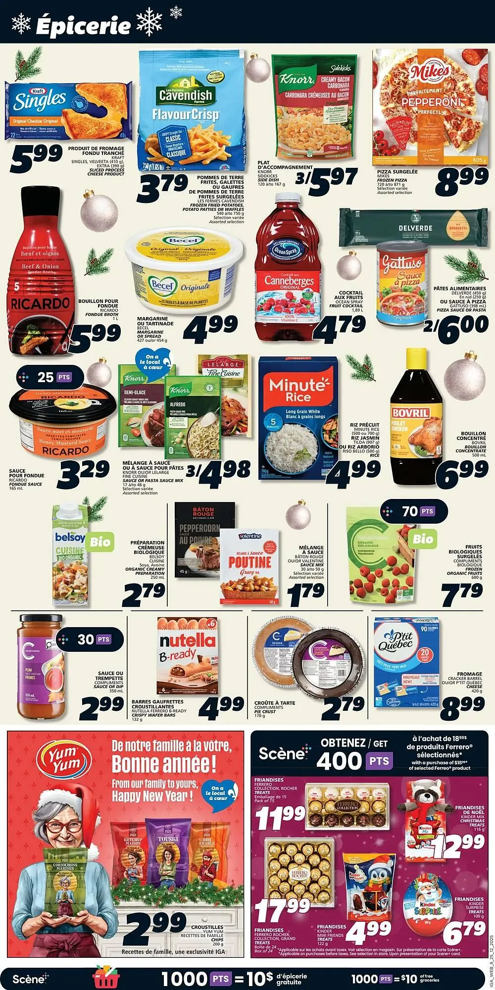 IGA flyer from December 25 to December 31 2025 - flyer page 10