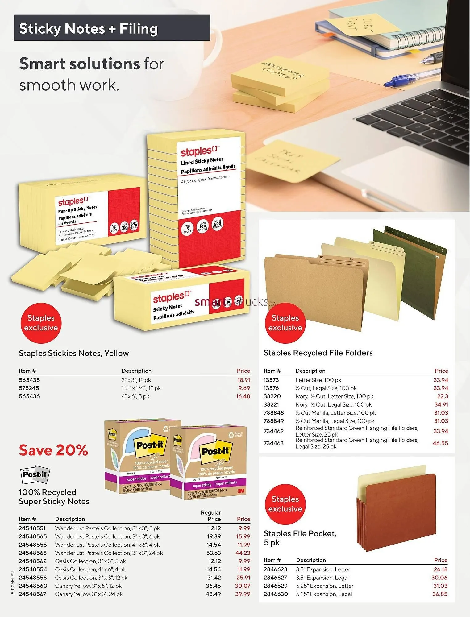Staples flyer from April 16 to April 22 2025 - flyer page 5