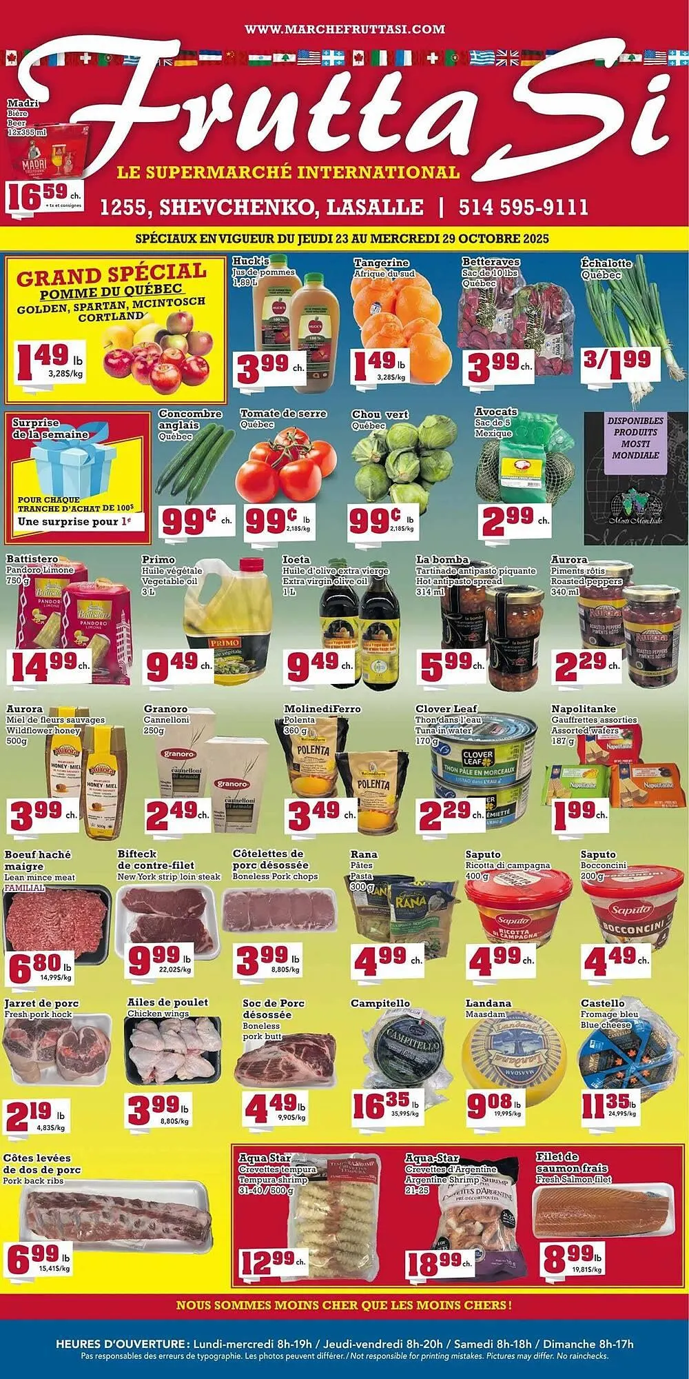 Frutta Si flyer from October 23 to October 30 2025 - flyer page 1