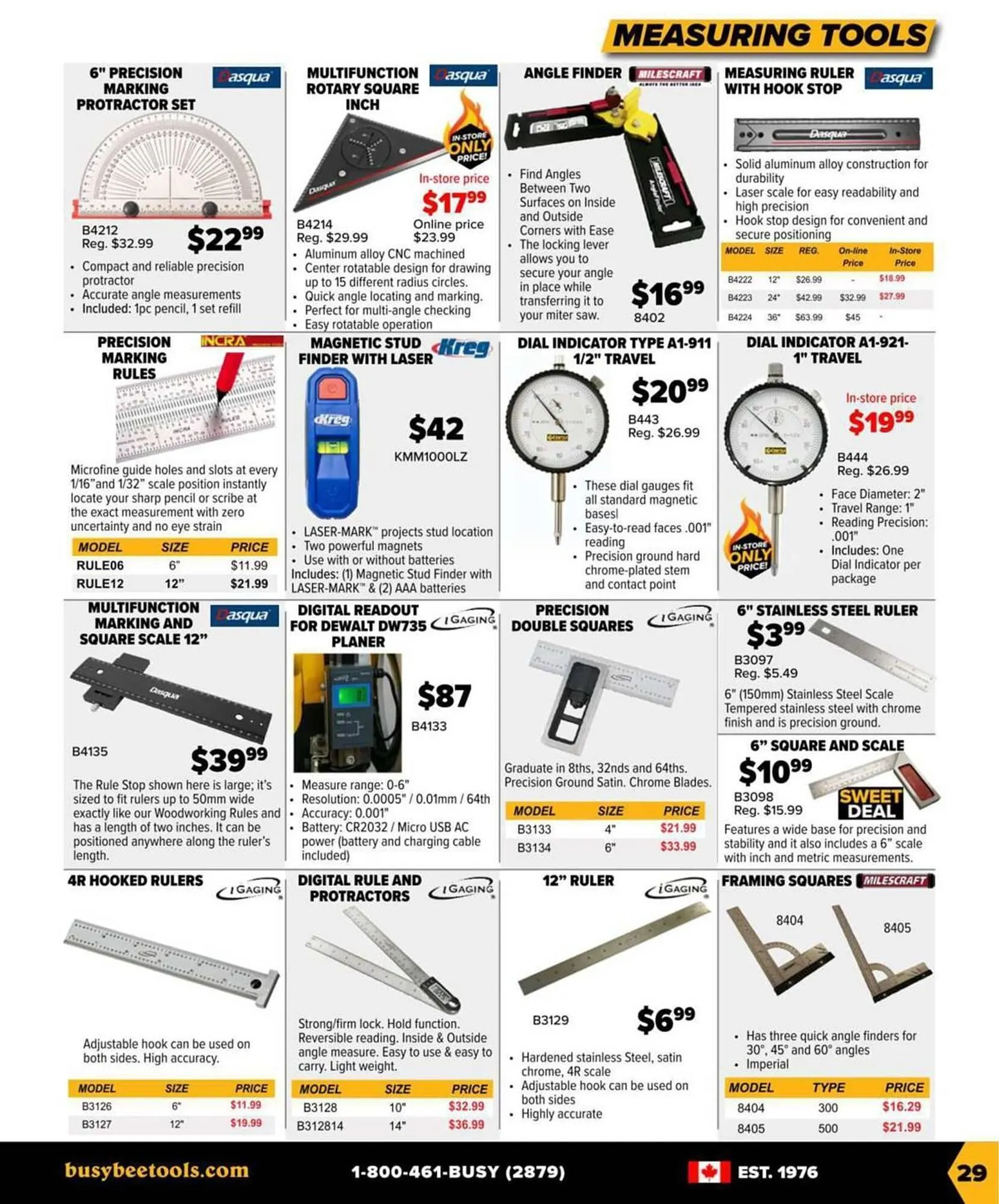 Busy Bee Tools flyer from April 5 to May 31 2025 - flyer page 29