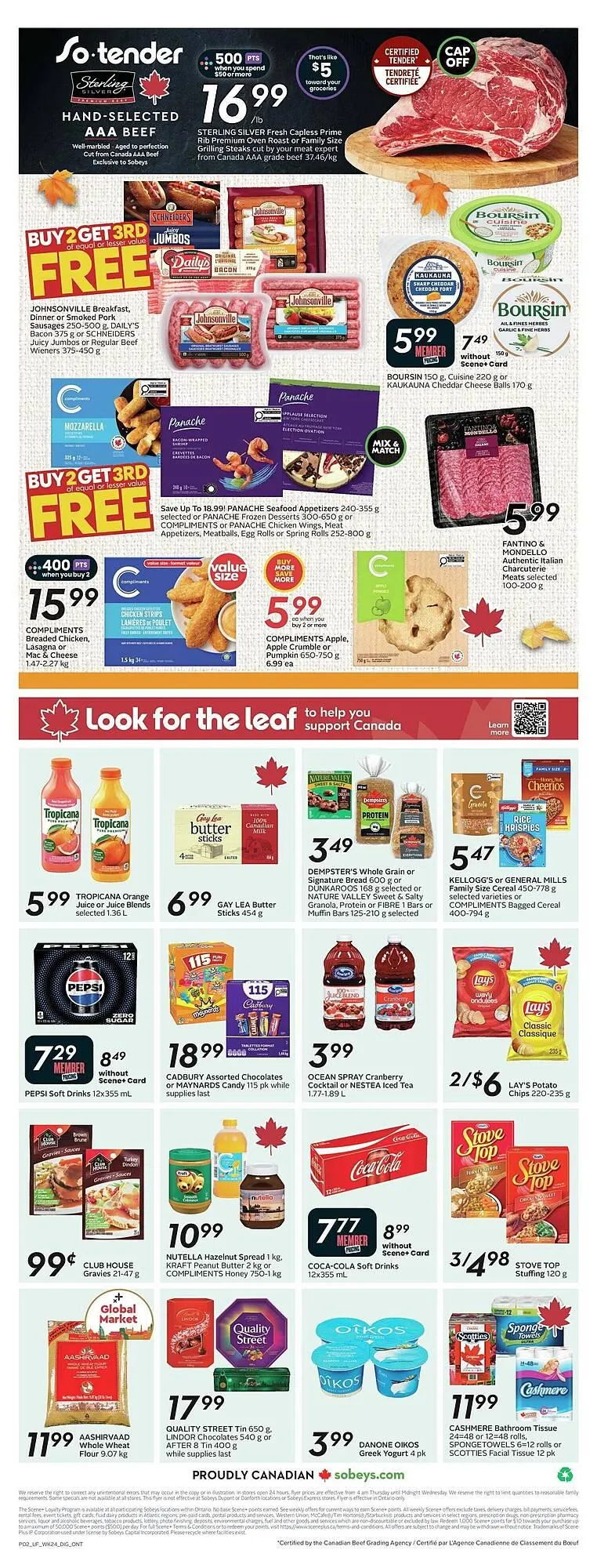 Sobeys flyer from October 9 to October 23 2025 - flyer page 4