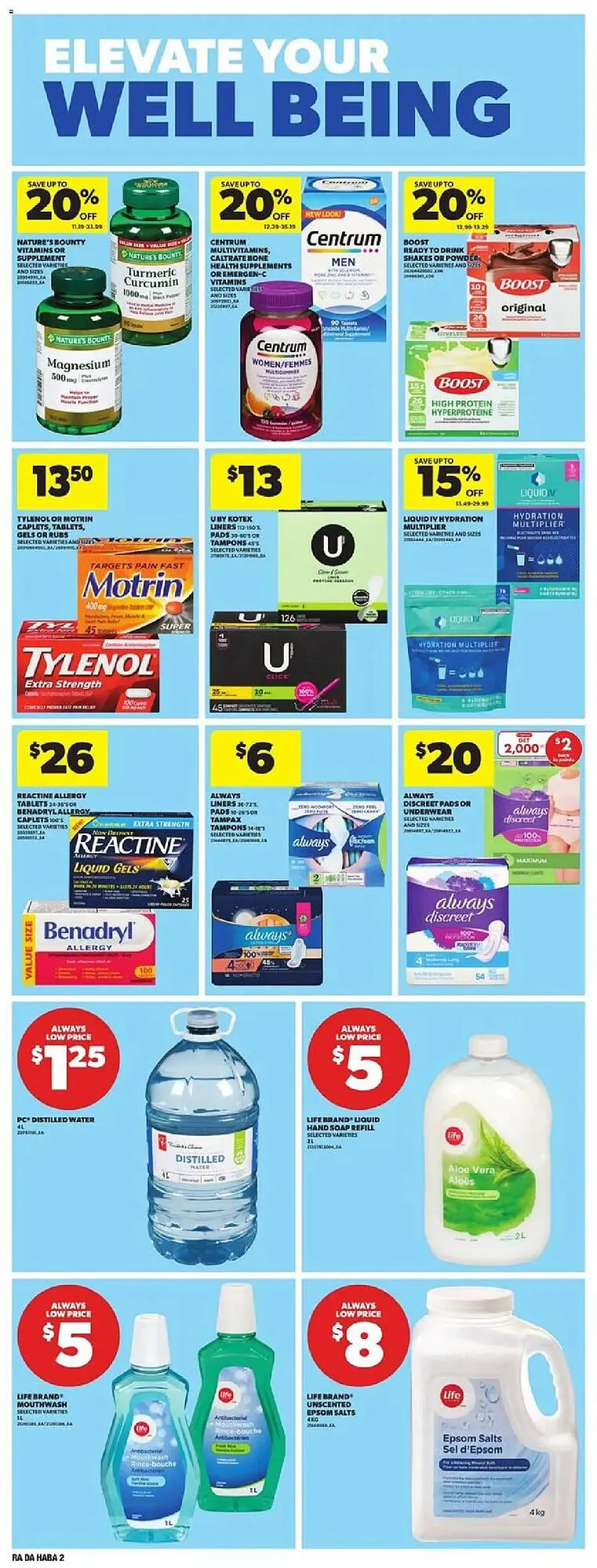 Atlantic Superstore flyer from July 31 to August 7 2025 - flyer page 20