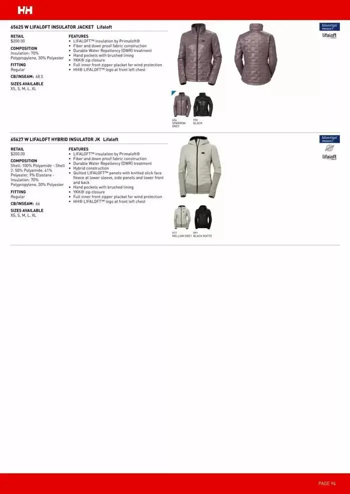 Booking Catalog SS24 from December 6 to December 31 2024 - flyer page 95