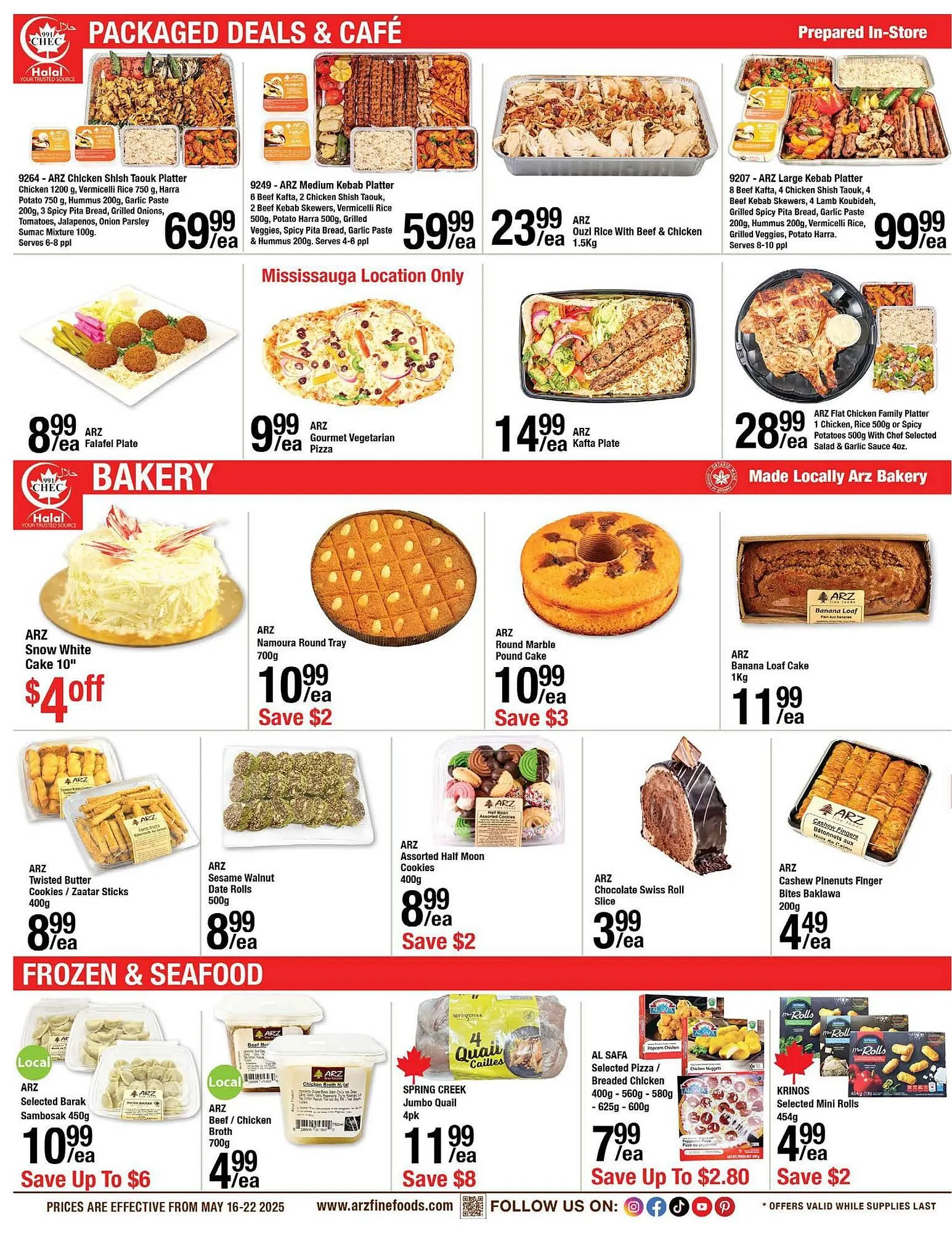 Arz Fine Foods flyer from May 16 to May 22 2025 - flyer page 2