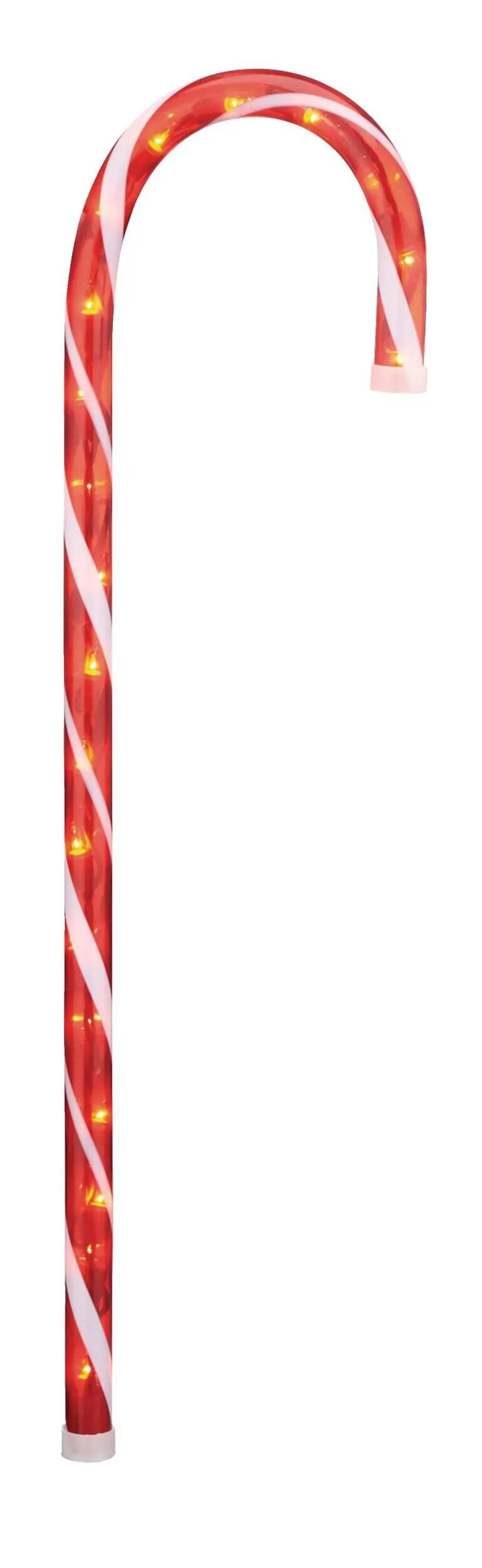 For Living LED Candy Cane Christmas Stake