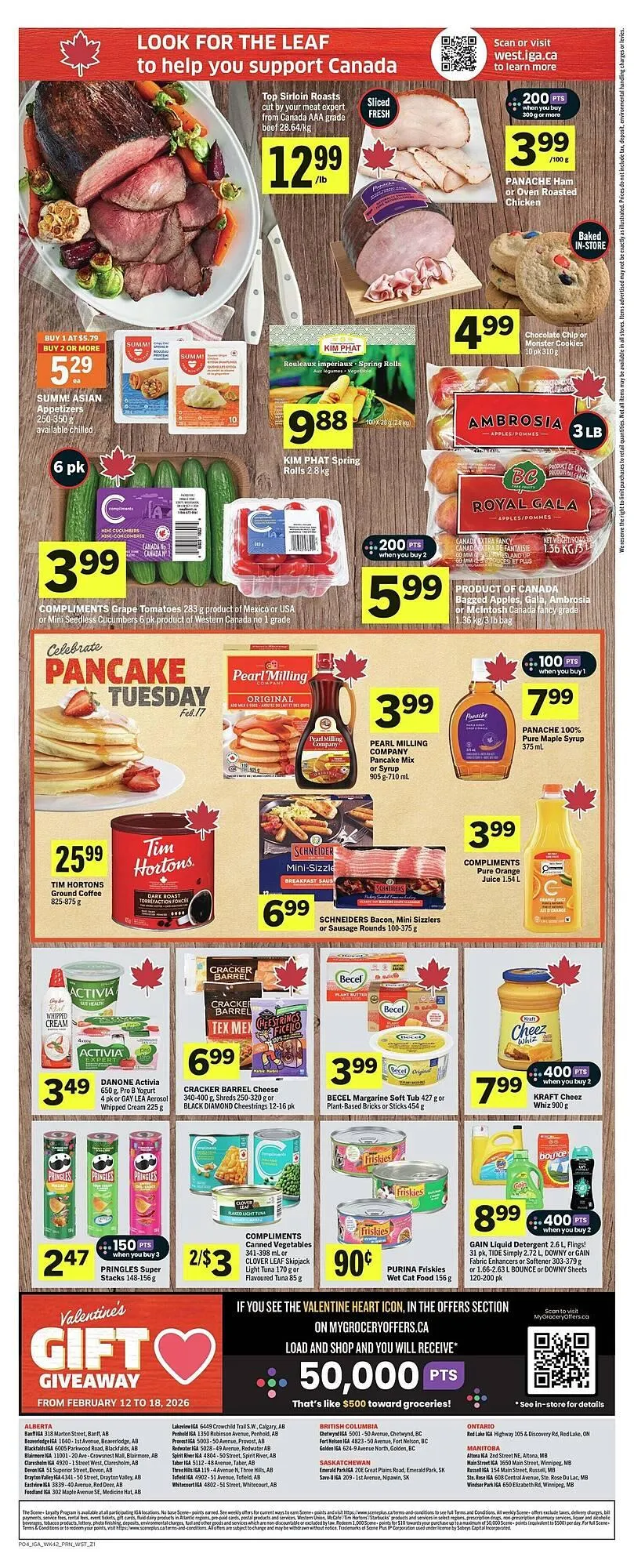 IGA flyer from February 13 to February 20 2026 - flyer page 2