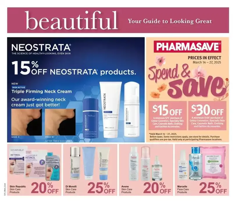 Pharmasave weekly flyer - 1