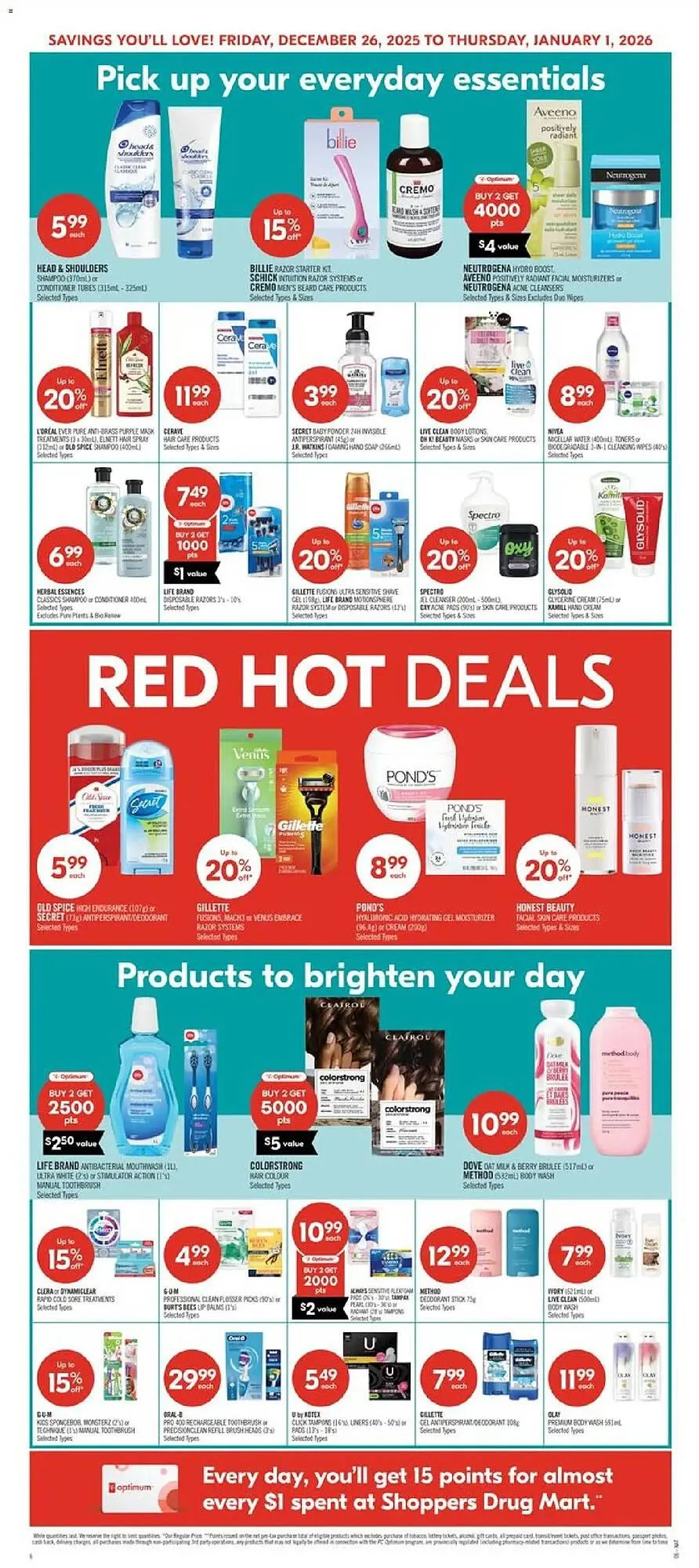 Shoppers Drug Mart flyer from December 26 to January 1 2026 - flyer page 10