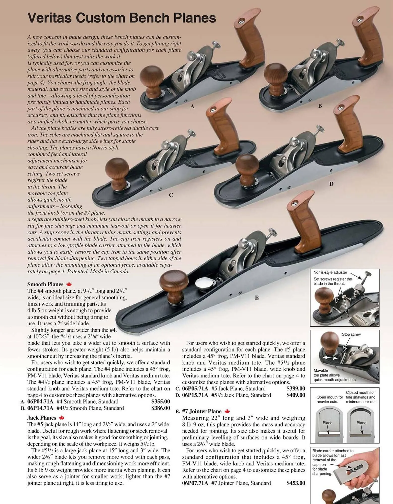 Lee Valley Tools flyer from July 8 to December 31 2025 - flyer page 3