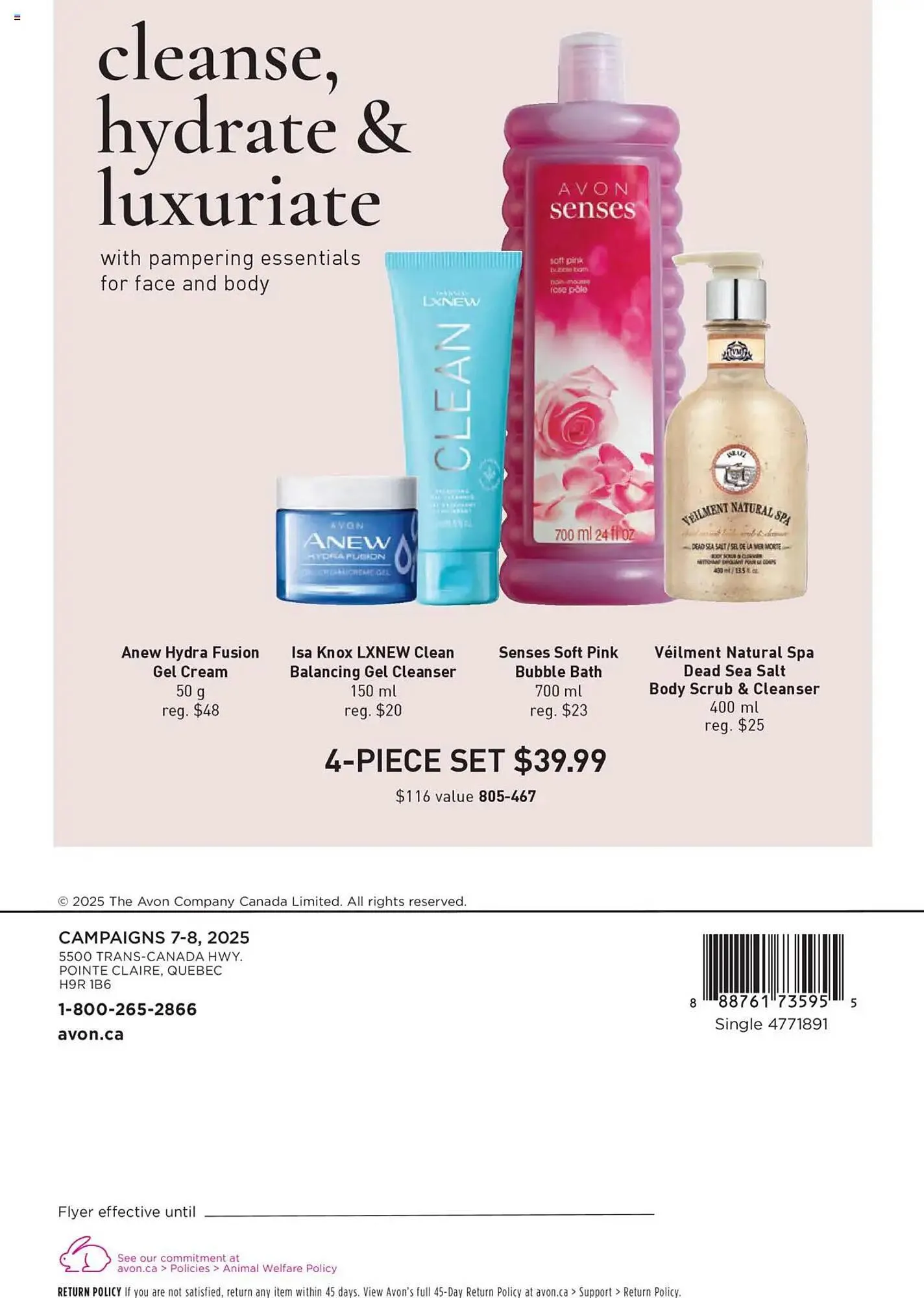 AVON flyer from March 27 to April 23 2025 - flyer page 24