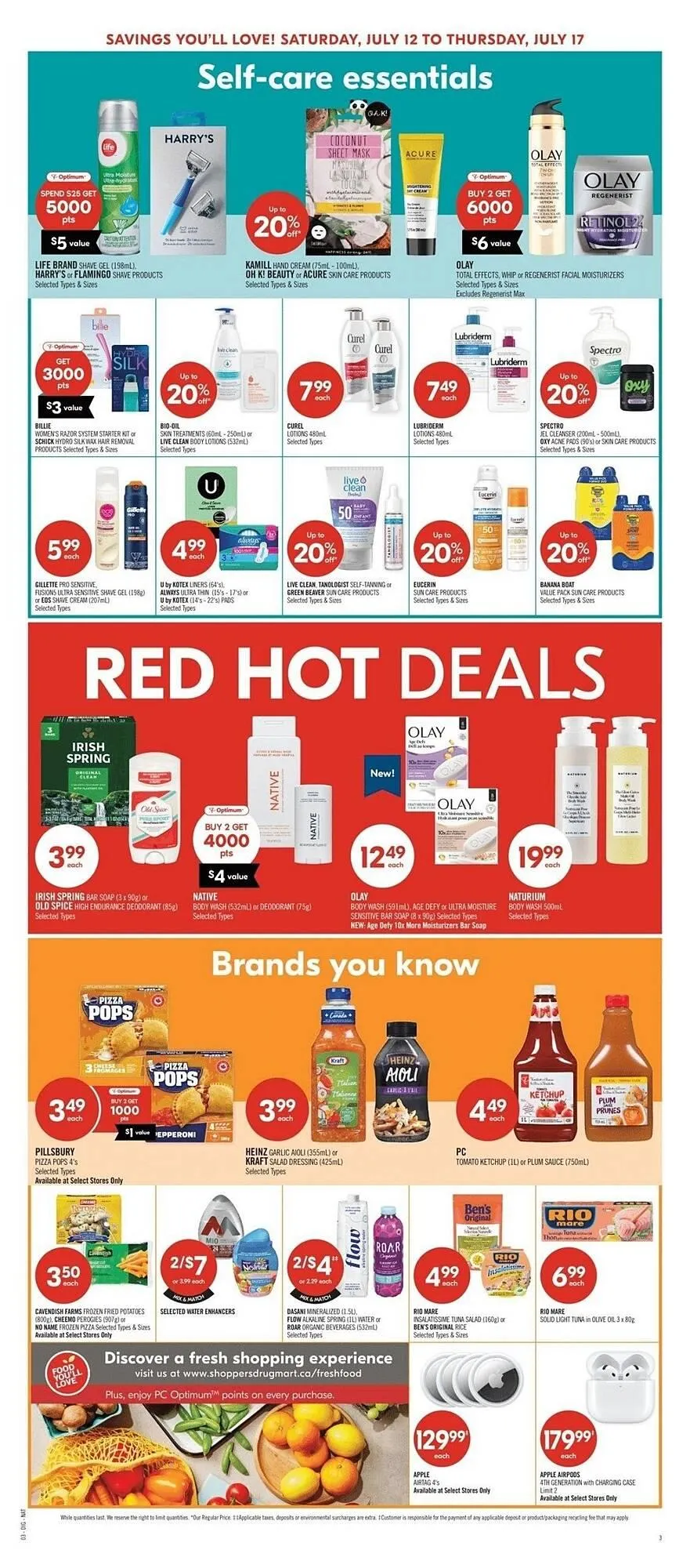 Shoppers Drug Mart flyer from July 12 to July 17 2025 - flyer page 18