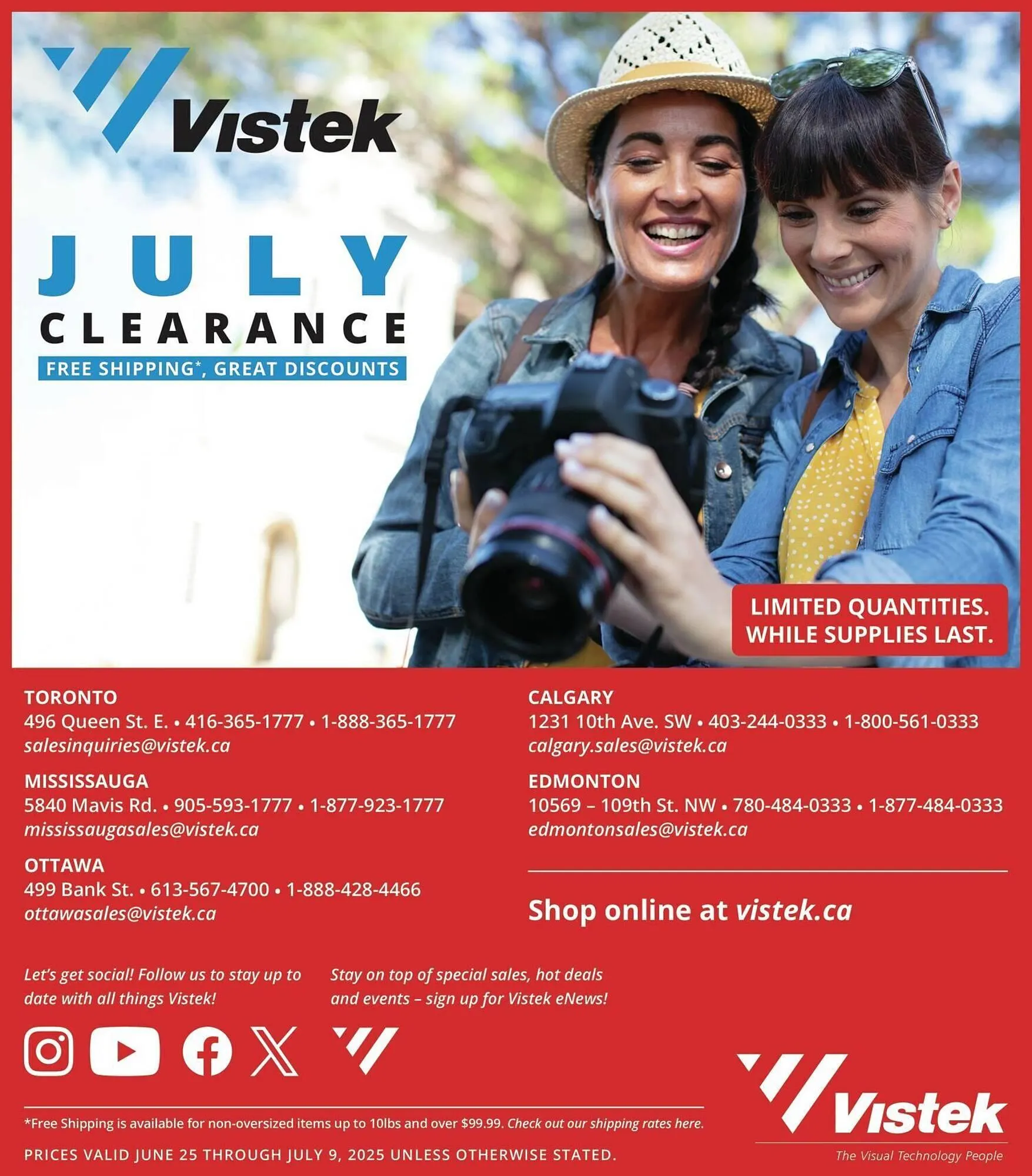 Vistek flyer from June 26 to July 3 2025 - flyer page 10
