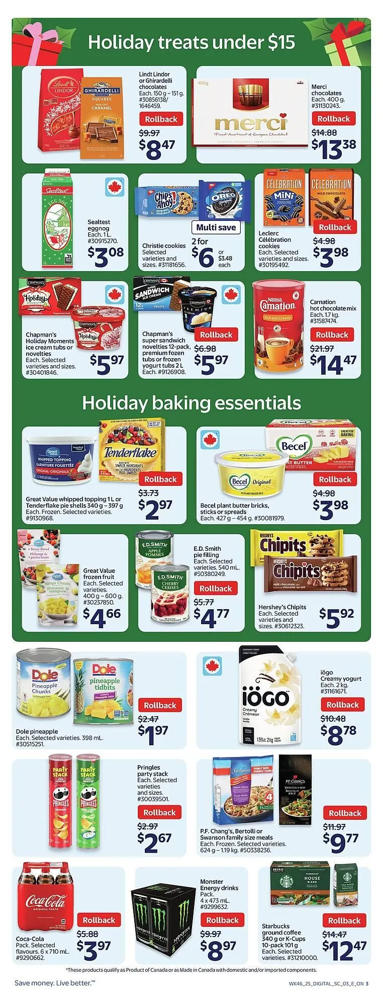 Walmart flyer from December 11 to December 18 2025 - flyer page 6