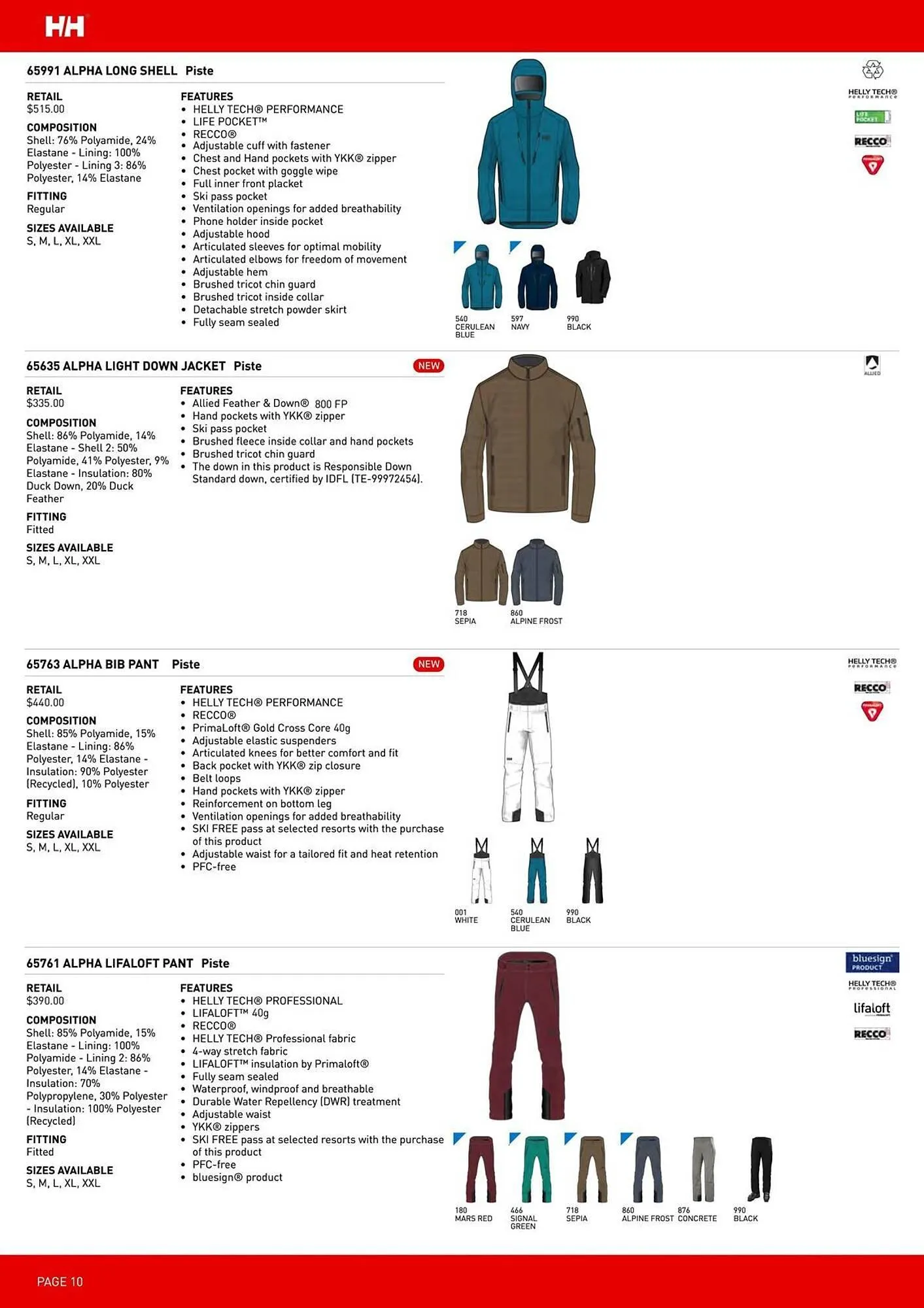 Helly Hansen flyer from September 11 to February 28 2026 - flyer page 10
