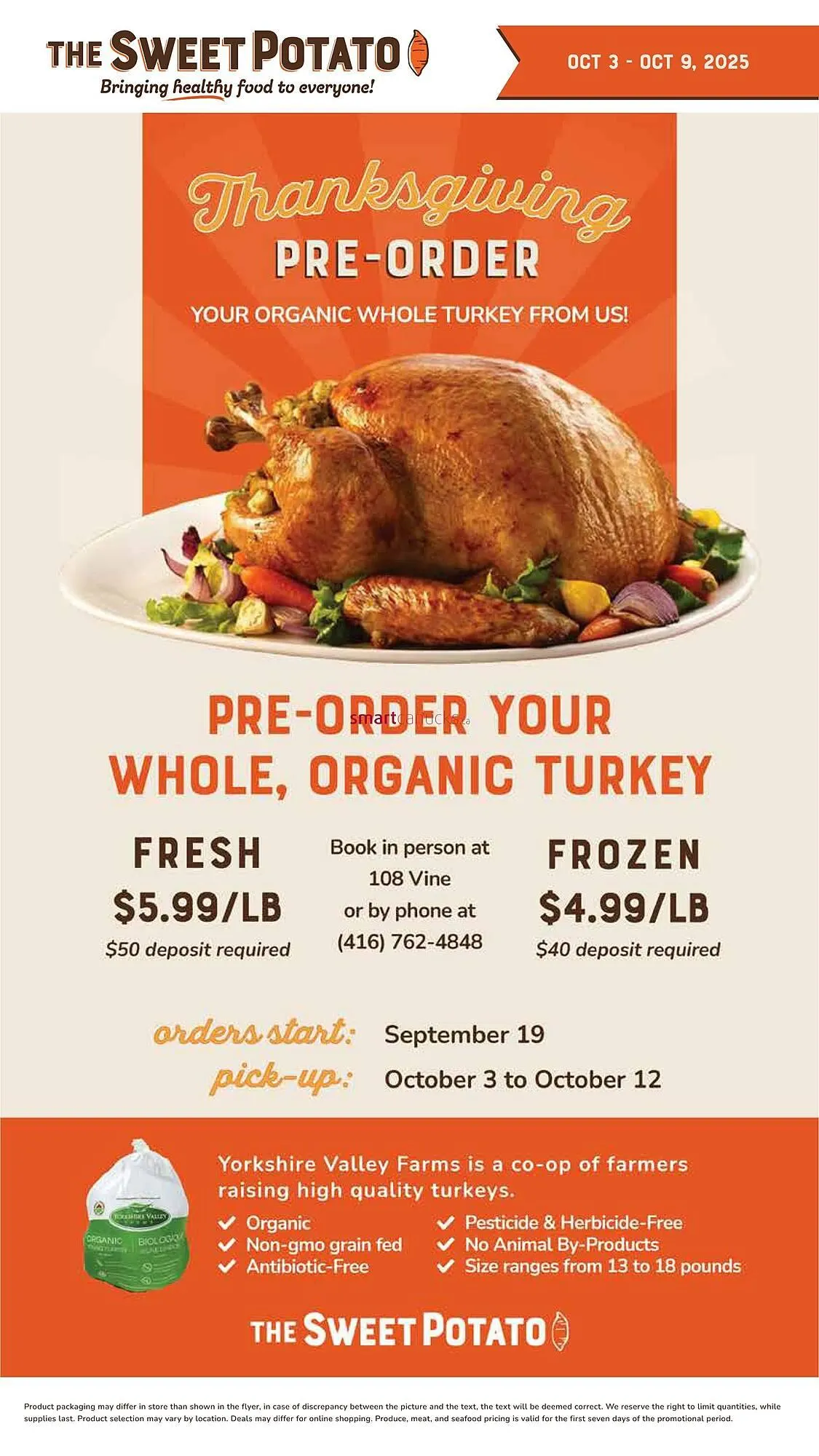 The Sweet Potato flyer from October 3 to October 16 2025 - flyer page 3