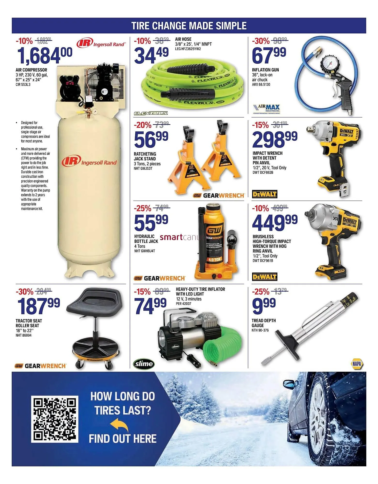 NAPA Auto Parts flyer from March 1 to March 31 2026 - flyer page 4