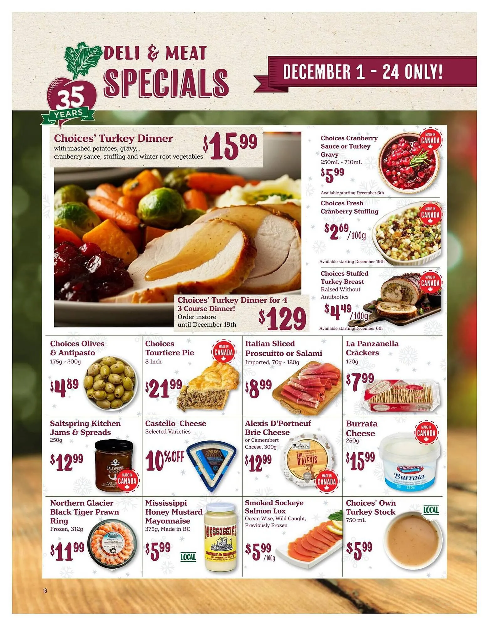 Choices Market flyer from December 1 to December 31 2025 - flyer page 16