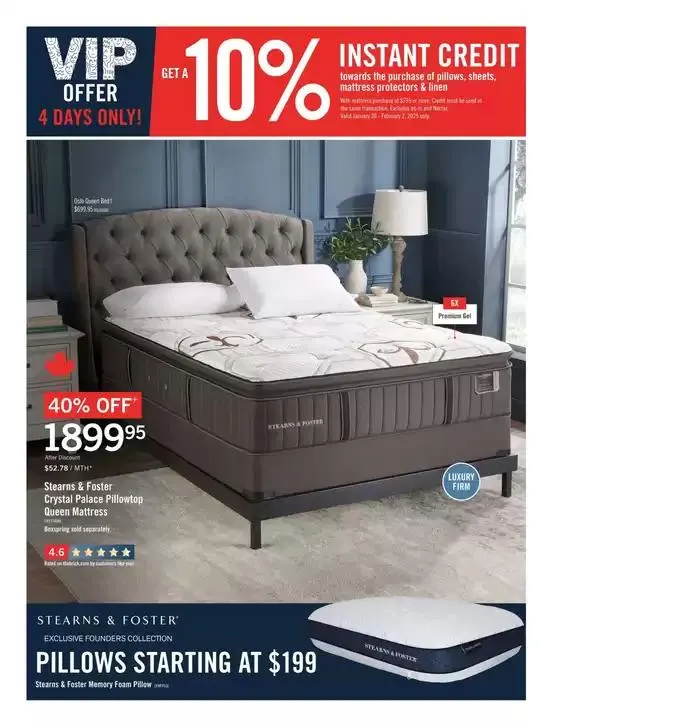 Brick Mattress Store from January 30 to February 13 2025 - flyer page 7