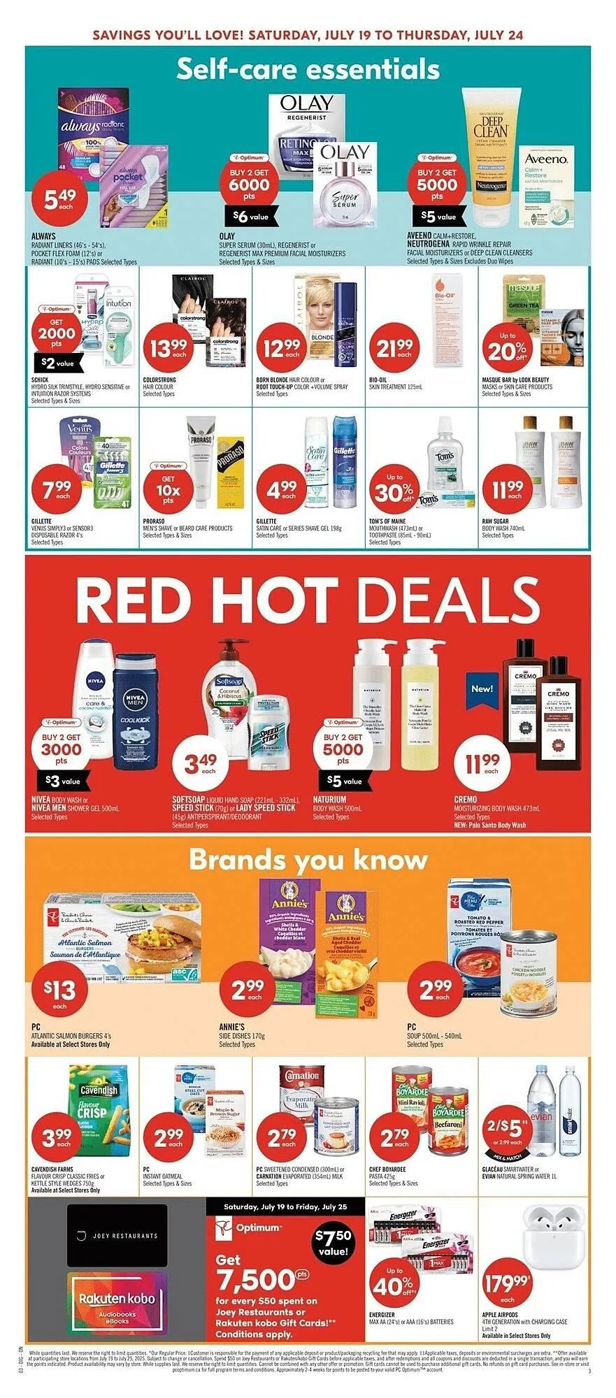 Shoppers Drug Mart flyer from July 17 to July 23 2025 - flyer page 19