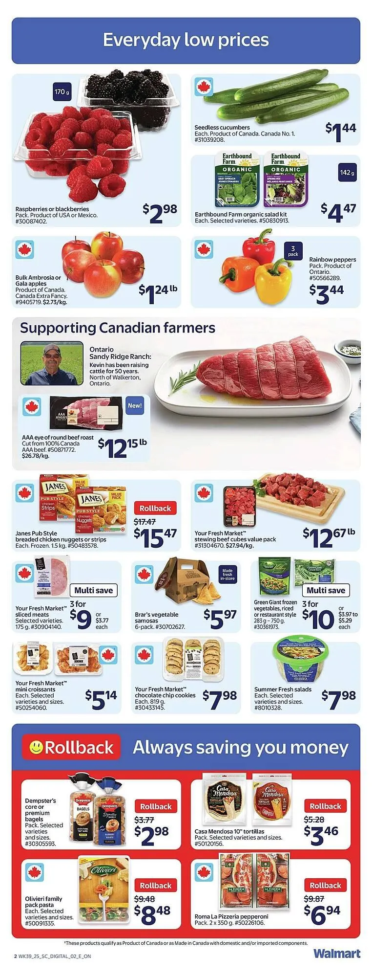 Walmart flyer from October 23 to October 30 2025 - flyer page 3