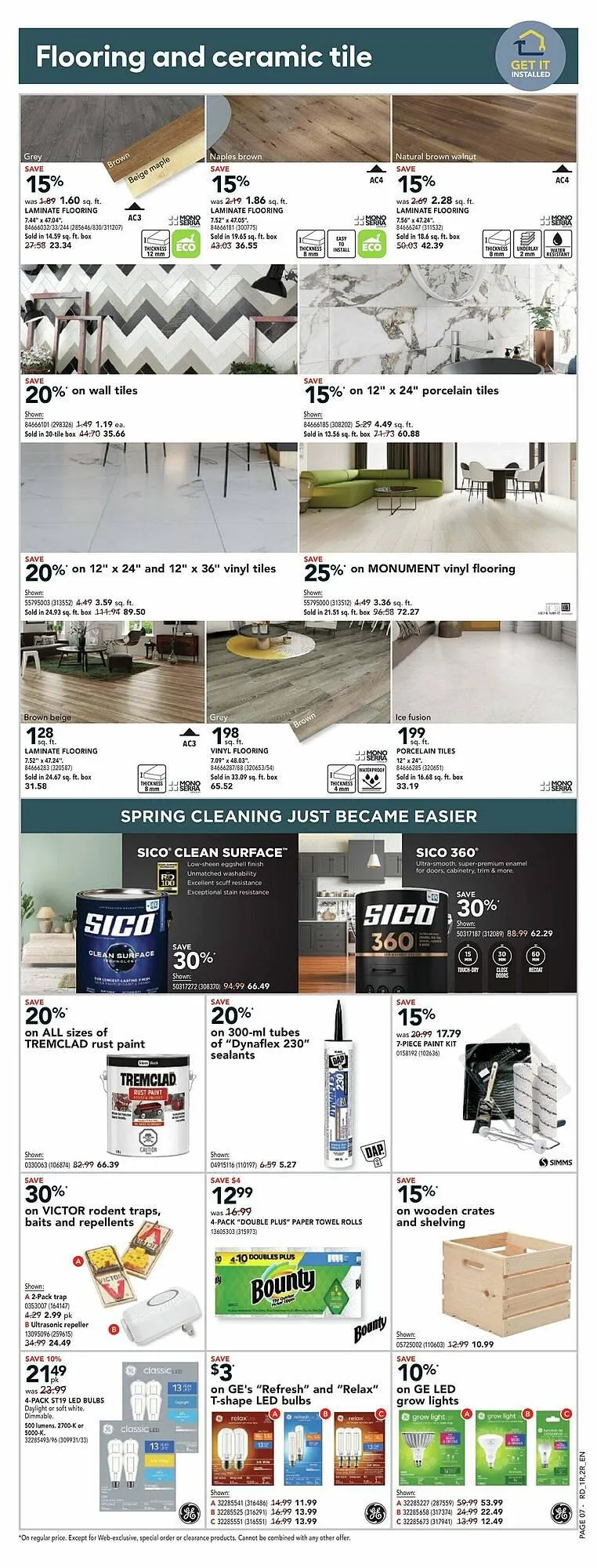 Réno Dépôt flyer from March 21 to April 4 2024 - flyer page 11