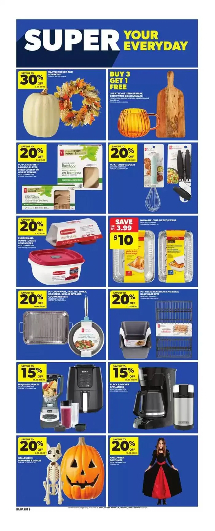 Current special promotions from October 3 to October 9 2024 - flyer page 16