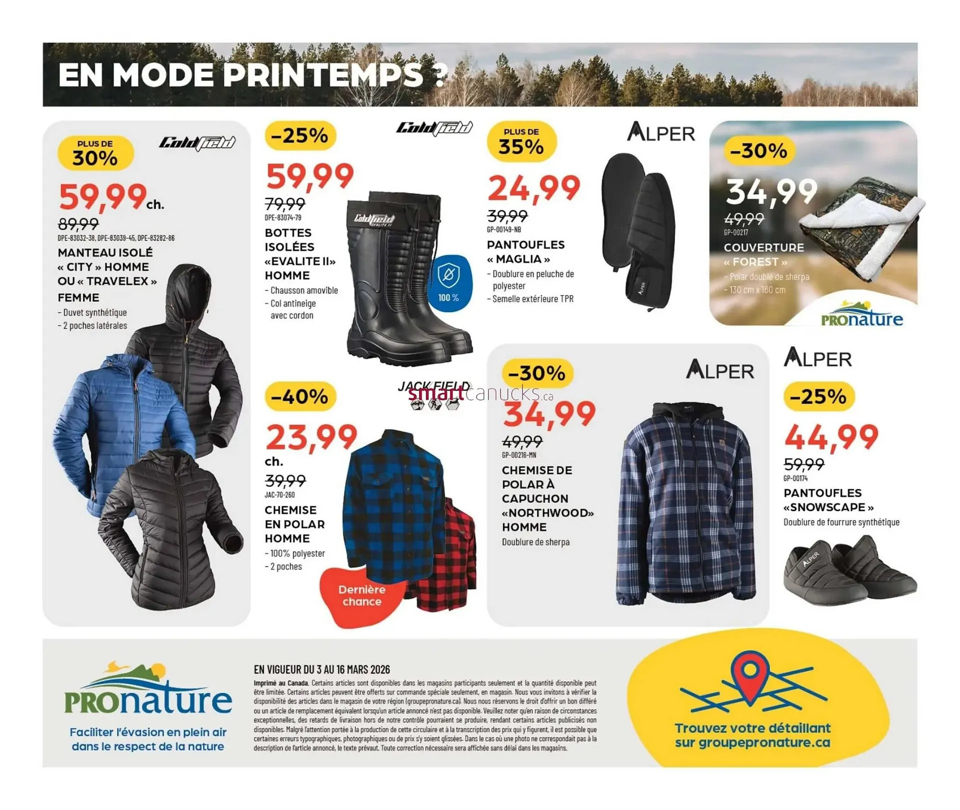 Pronature flyer from March 3 to March 16 2026 - flyer page 3