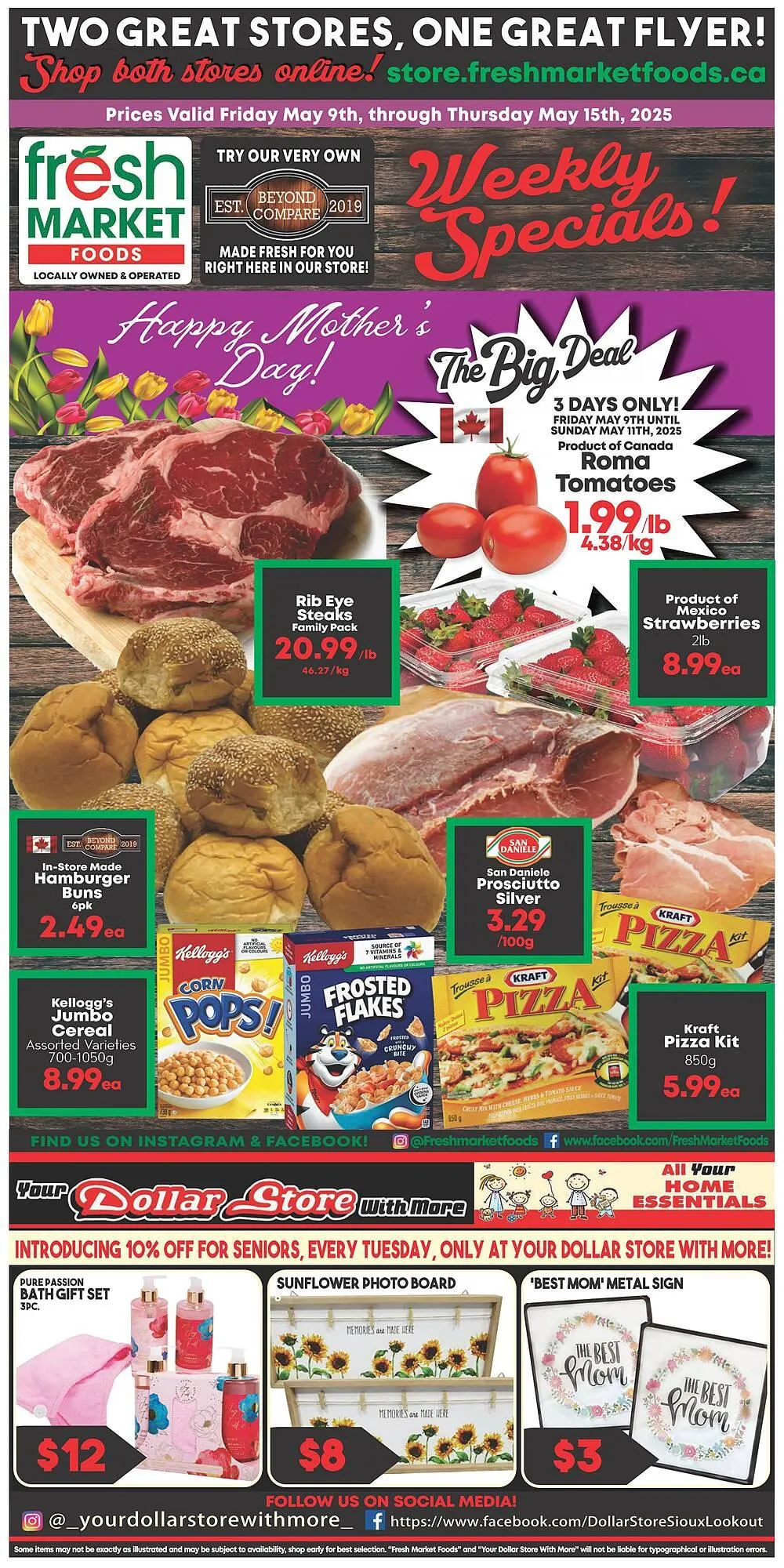 Fresh Market Foods flyer - 1