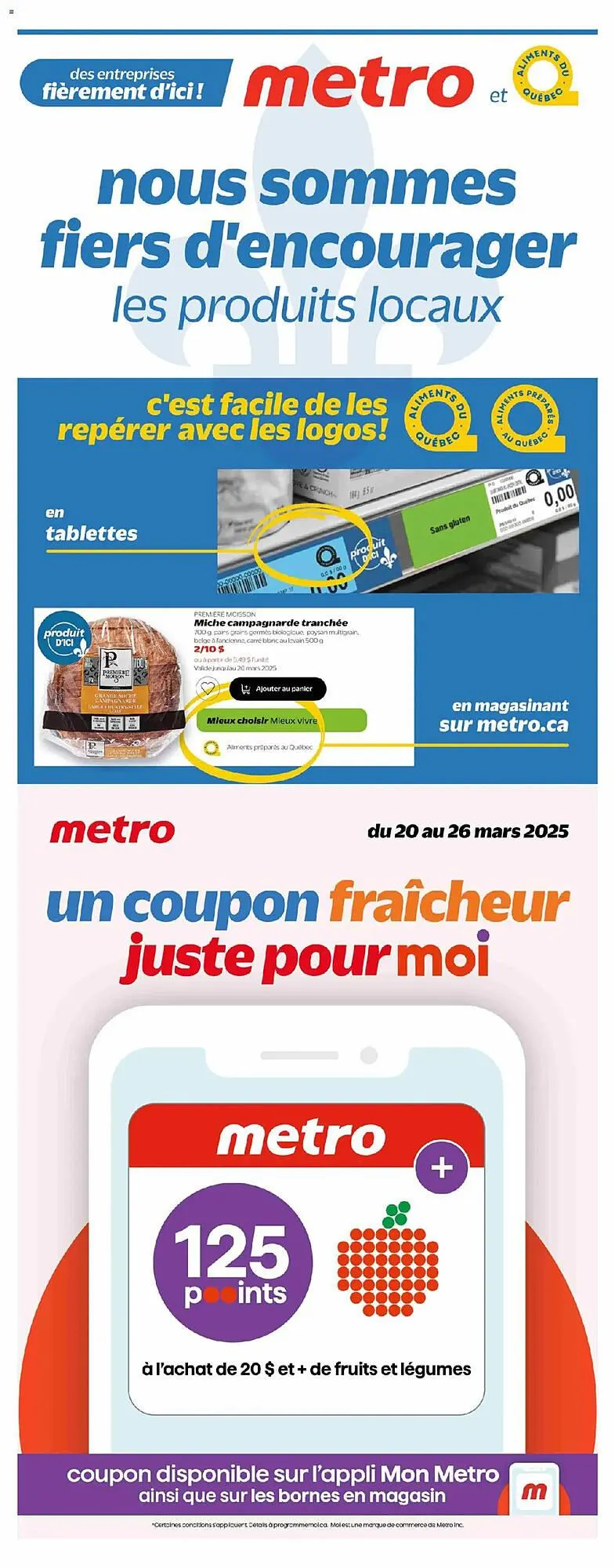 Metro flyer from March 20 to March 26 2025 - flyer page 5