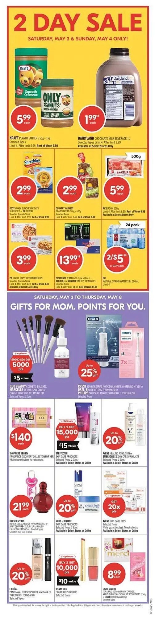 Shoppers Drug Mart flyer from May 2 to May 9 2025 - flyer page 3