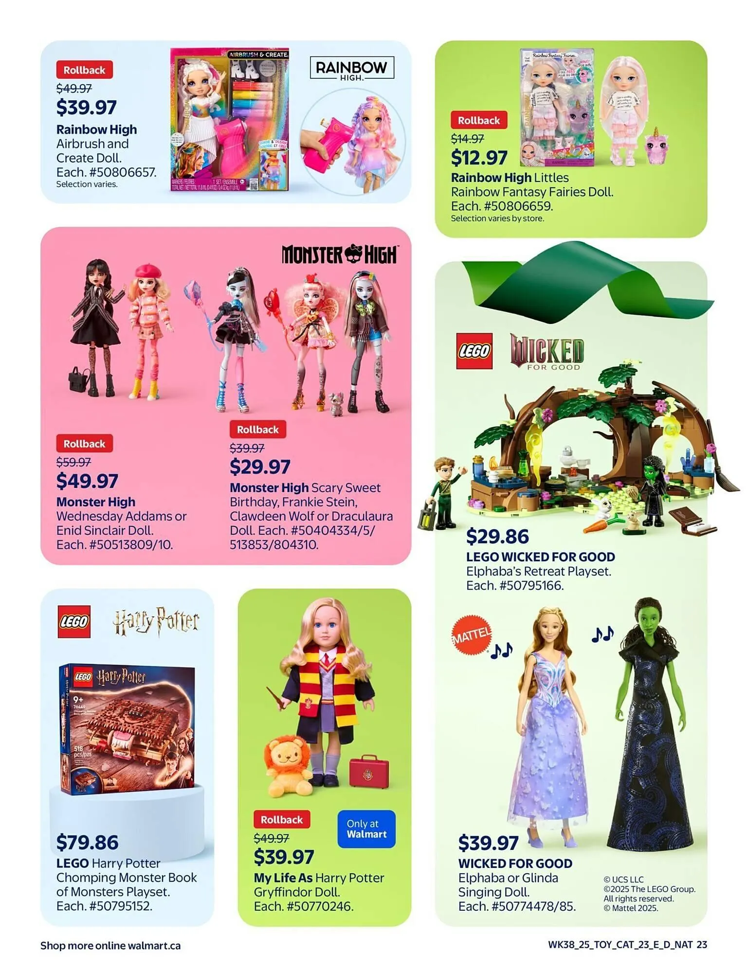 Walmart flyer from October 16 to December 24 2025 - flyer page 28