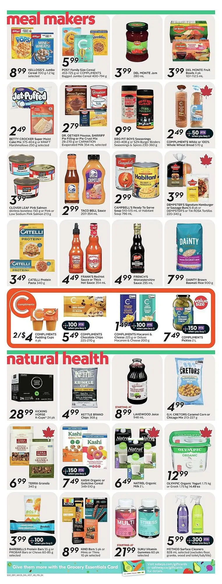 Safeway flyer from December 25 to January 1 2026 - flyer page 10