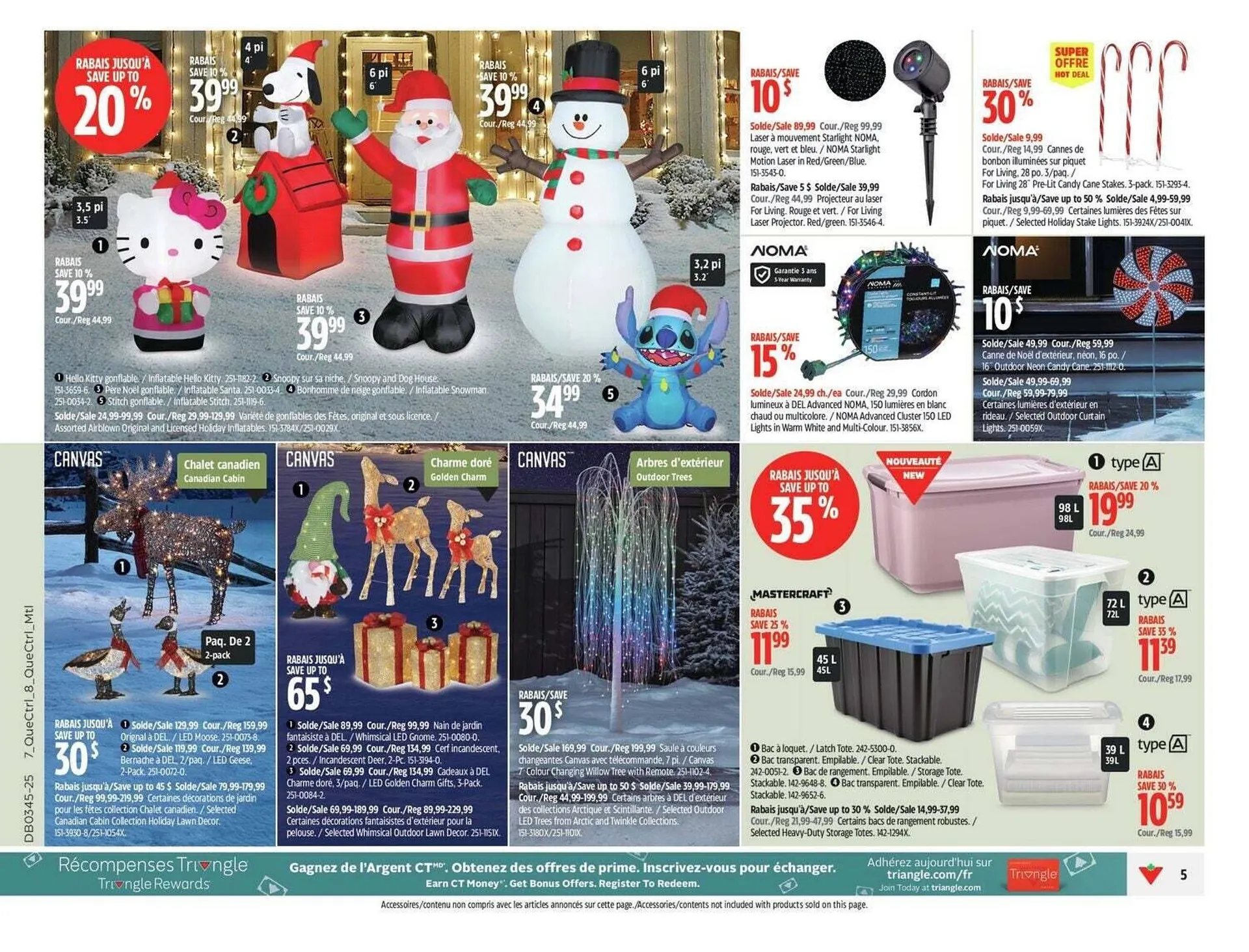 Canadian Tire flyer from October 30 to December 5 2025 - flyer page 7