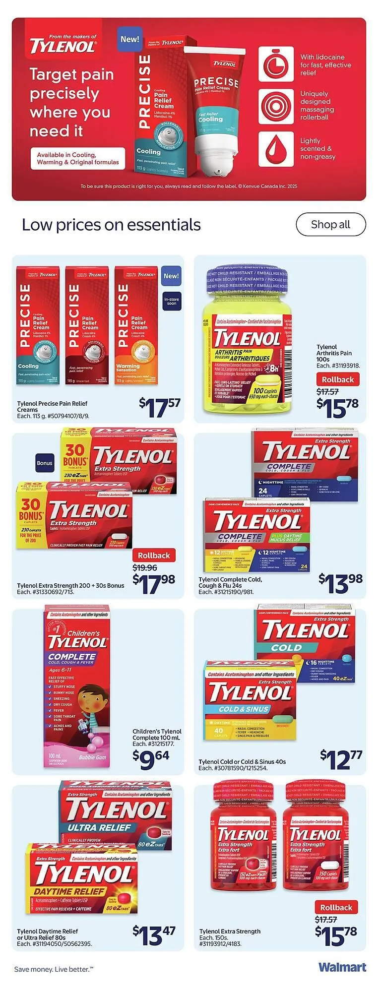 Walmart flyer from July 4 to July 11 2025 - flyer page 18